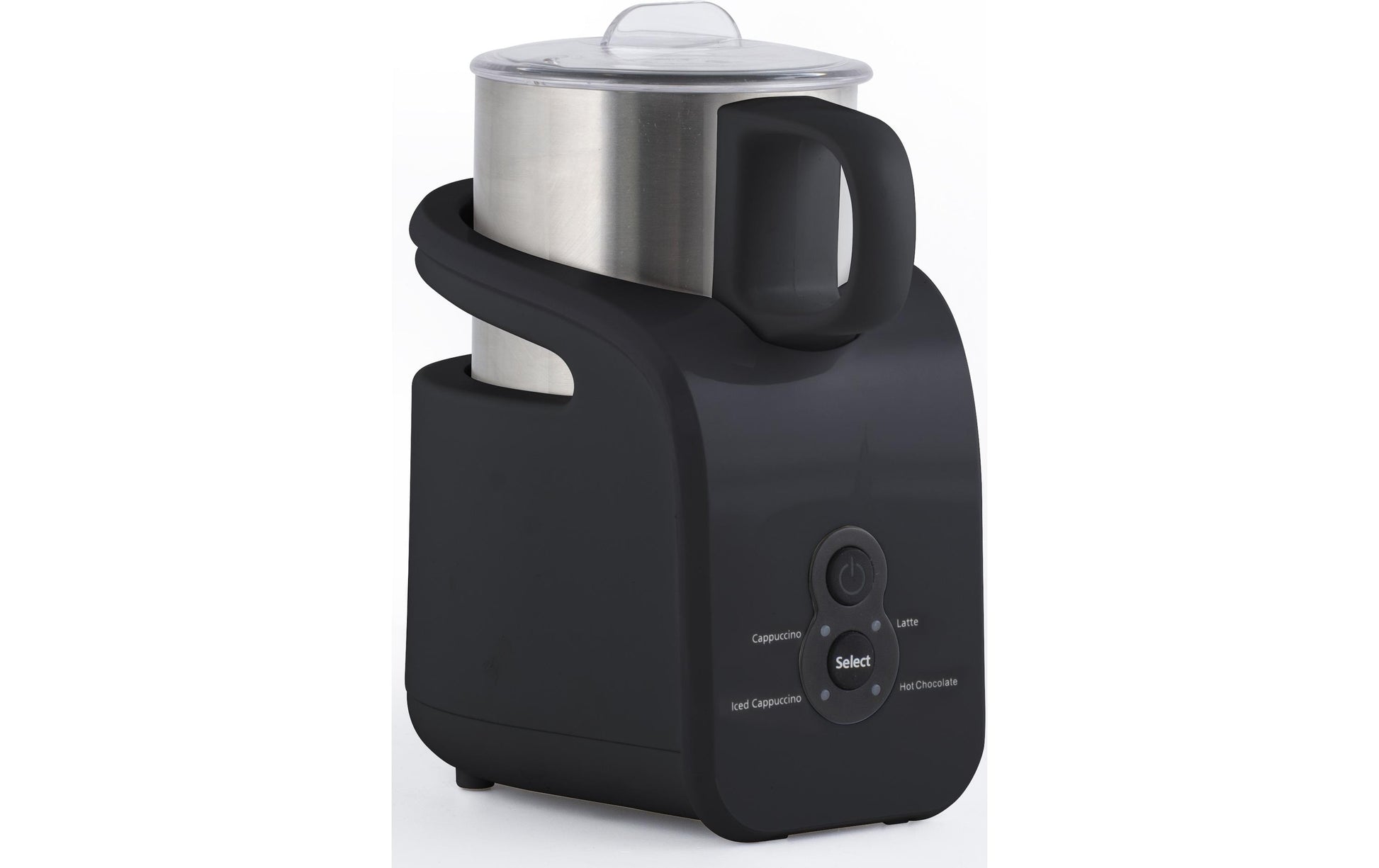 Bialetti MK03 Milchschäumer – 300 ml, Schwarz