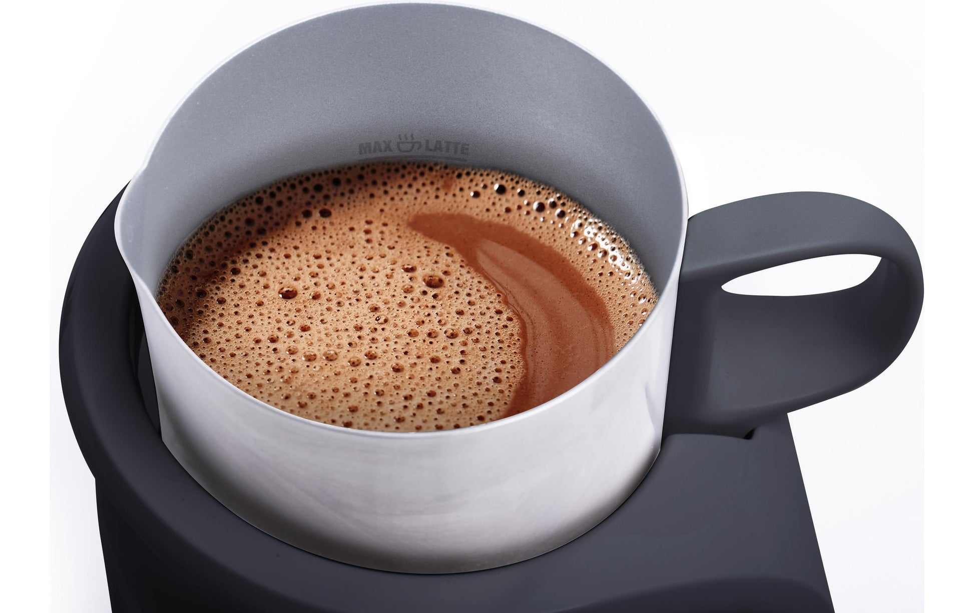 Bialetti MK03 Milchschäumer – 300 ml, Schwarz