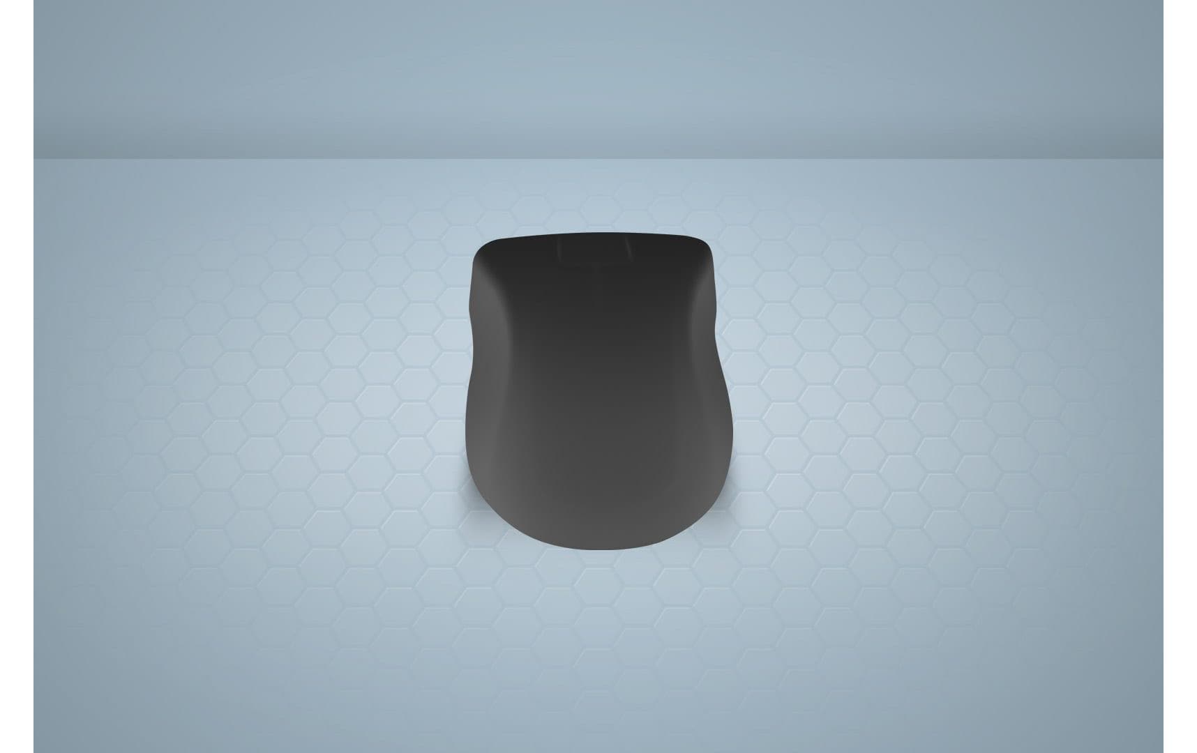 Active Key – Hygiene-/Medizin-Maus – Kabellos (2,4 GHz), IP68, beidhändig, Schwarz