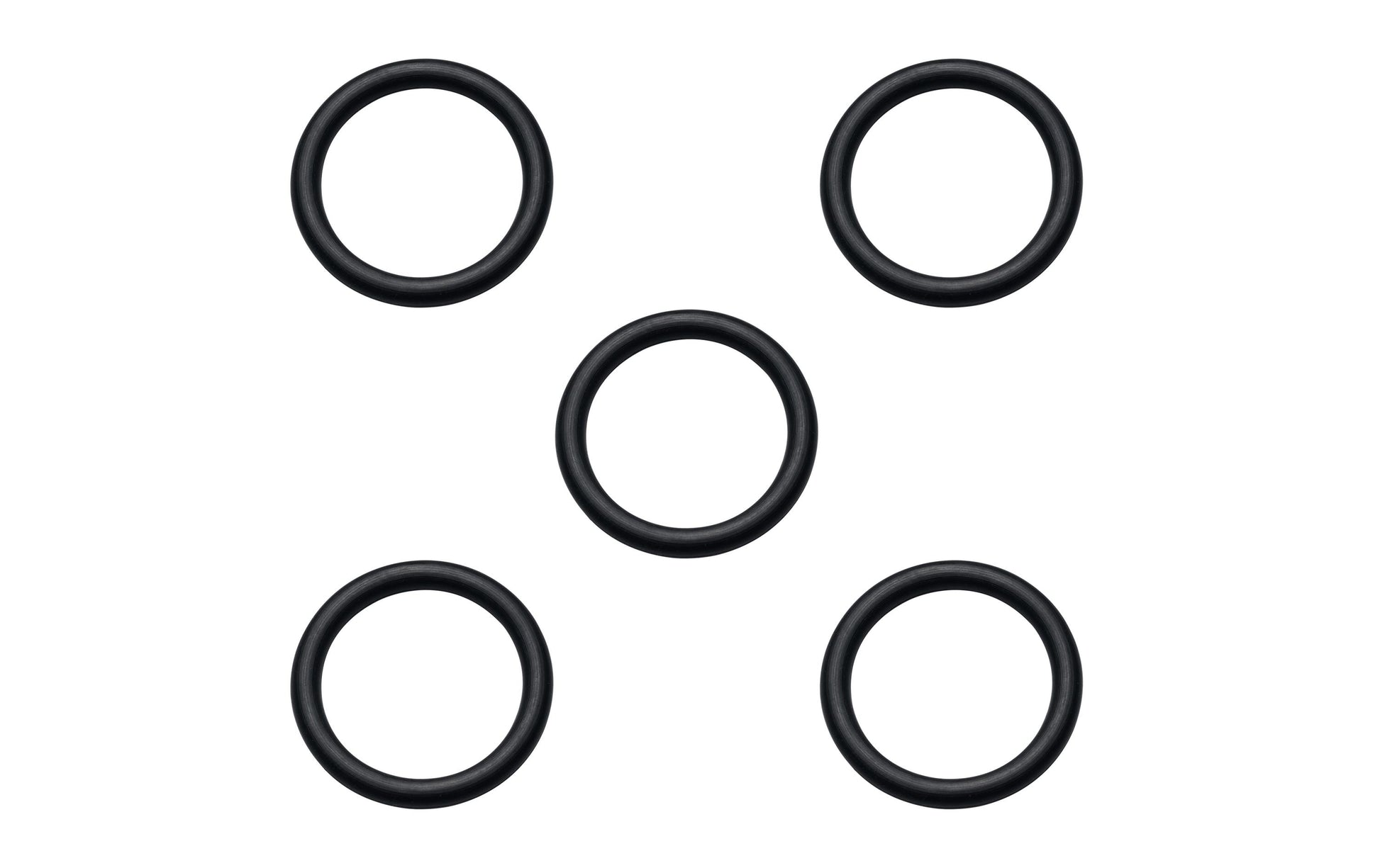 Mateu O-Ring – Ø 17/22,5 mm, Gummi, 5 Stk., für Waschbecken