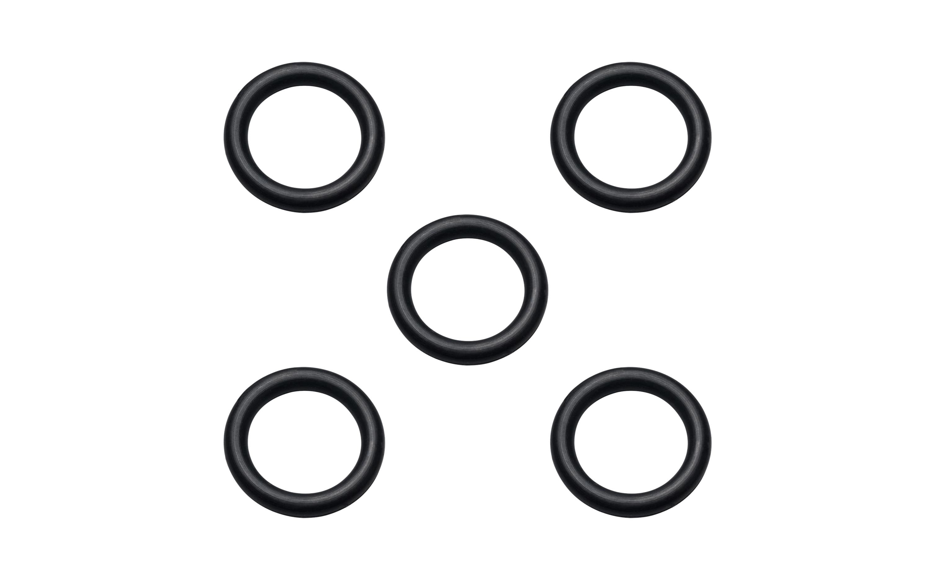 Mateu O-Ring – Ø 9/14 mm, Gummi, 5 Stk., für Waschbecken