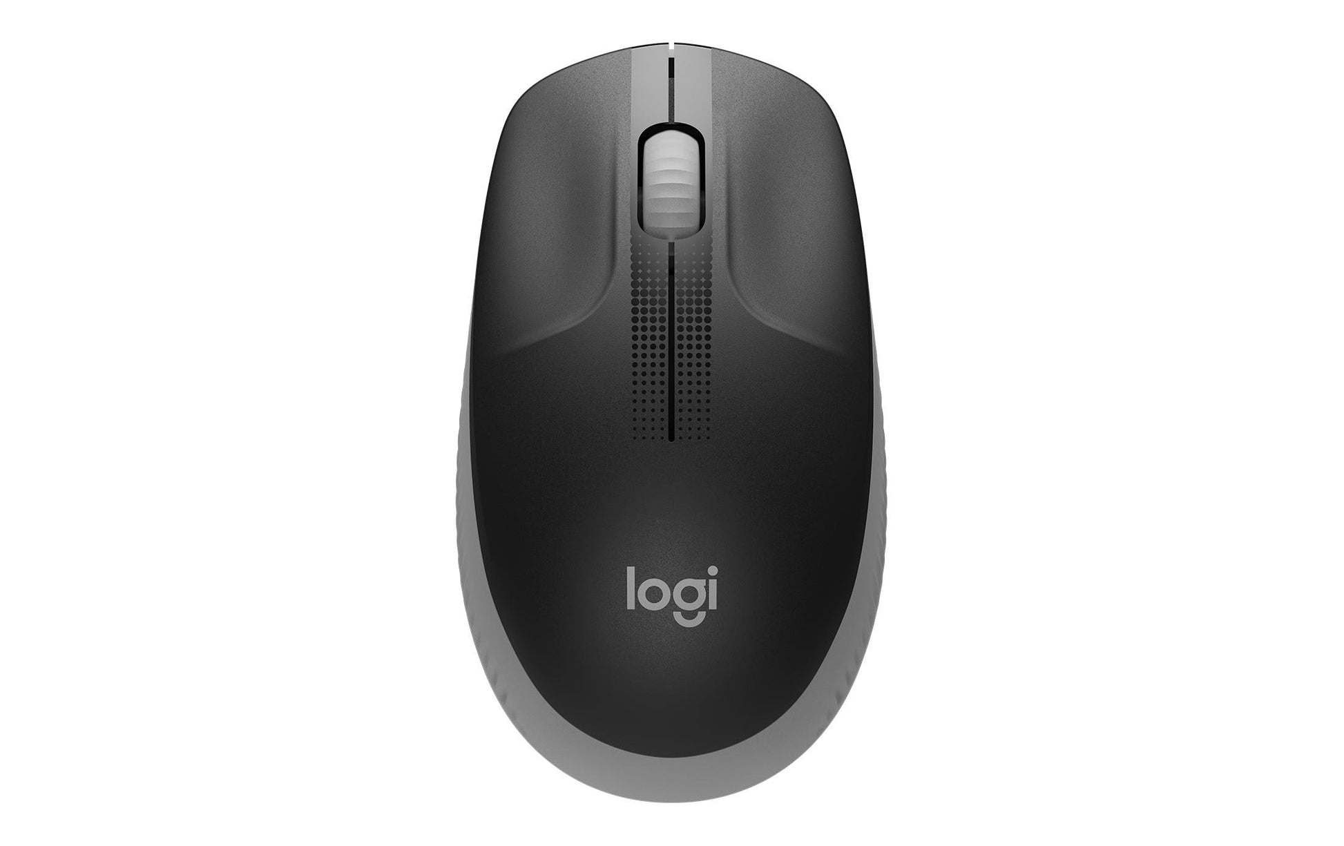 Logitech M190 Full-Size Maus – Kabellos, Grau