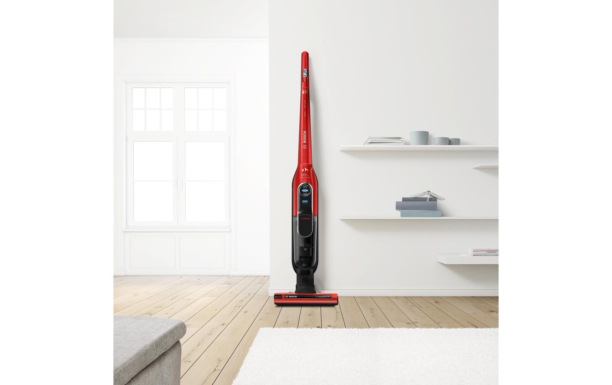 Bosch Akkustaubsauger BLH86PET1 – 2520 mAh, 0,9 l, Akkubetrieb, 3 Stufen