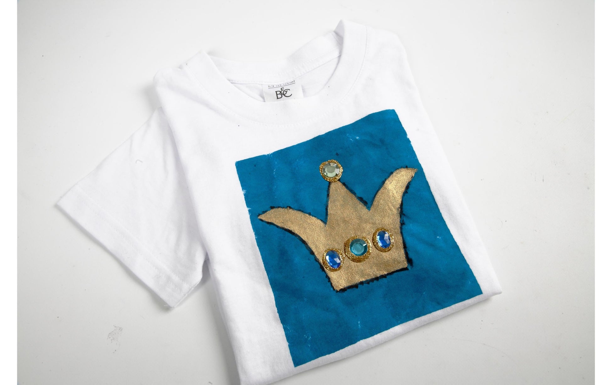 Creativ Company T-Shirt – 9–11 Jahre – Weiss, Baumwolle