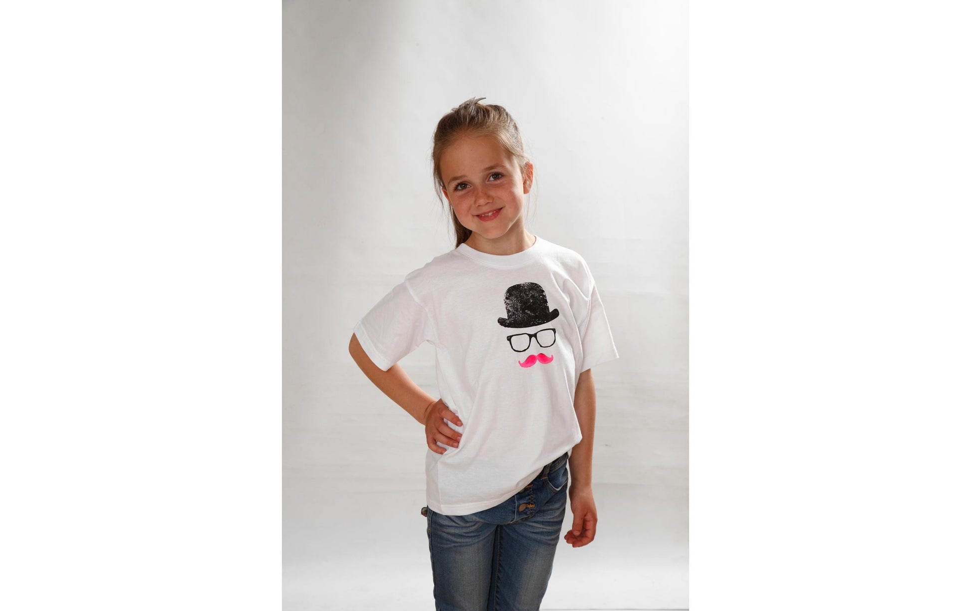 Creativ Company T-Shirt – 9–11 Jahre – Weiss, Baumwolle