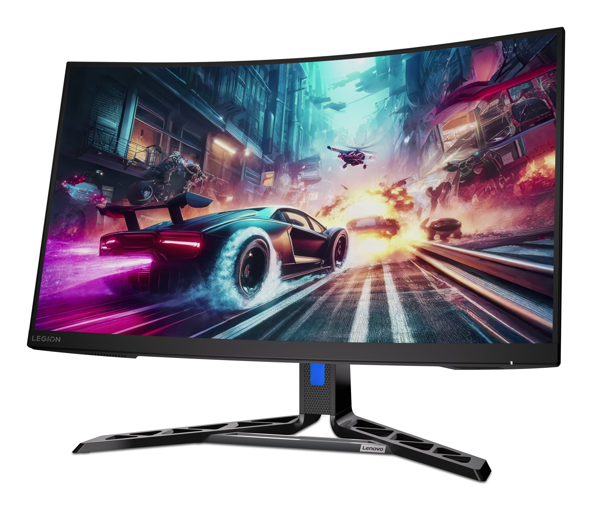 Lenovo Legion R32Qc-30 – Monitor, 31,5" 2560 × 1440 (WQHD), Schwarz