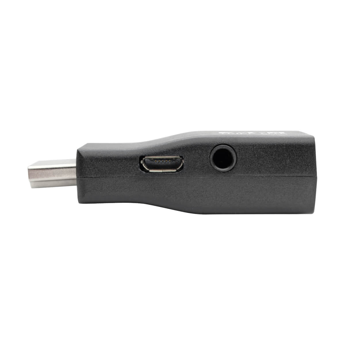 Tripp Lite P131-000-A HDMI zu VGA Adapter – 1920 × 1200 @ 60 Hz, Audio (3,5 mm), Micro-USB-B (Strom) – Schwarz