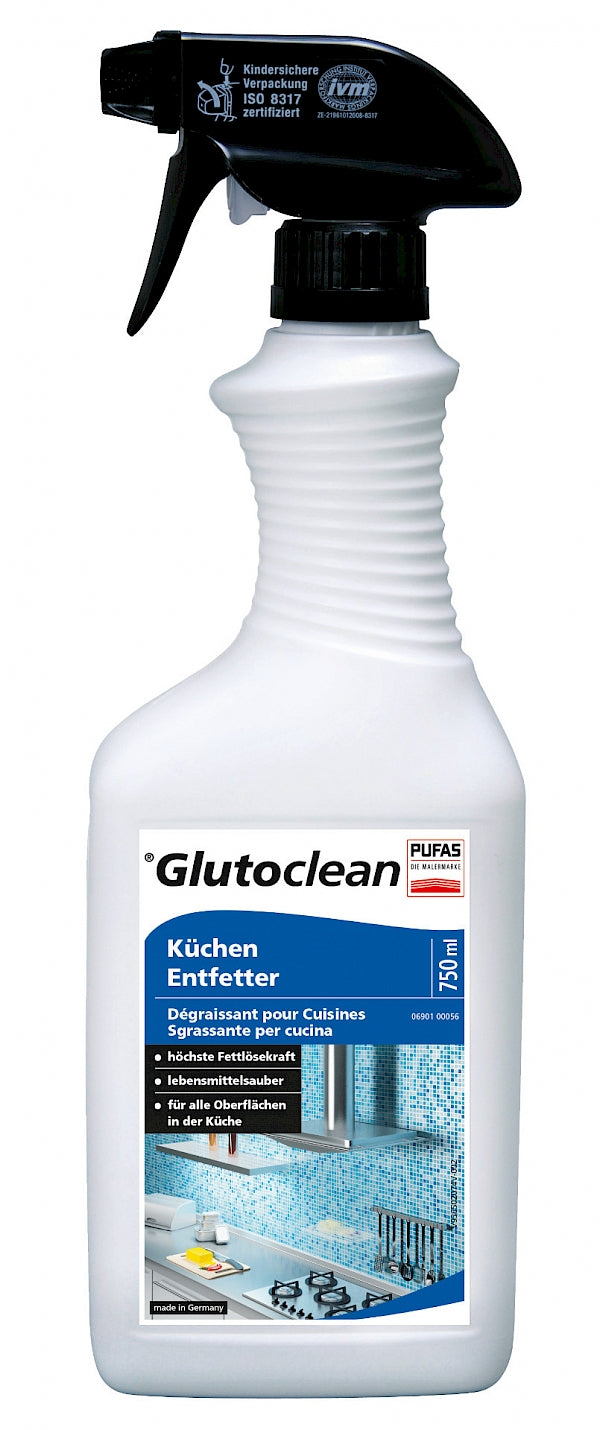 Glutoclean Küchenreiniger/Fettlöser – Spray – 750 ml