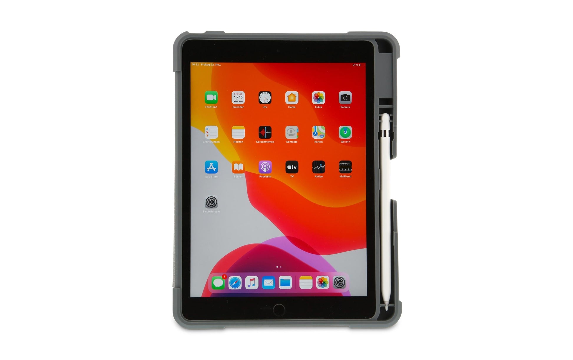 LMP ArmorCase Tablet-Hülle für iPad 10,2" (7.–8. Gen.) – Grau