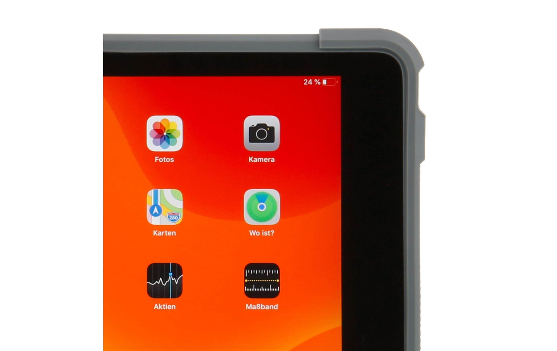 LMP ArmorCase Tablet-Hülle für iPad 10,2" (7.–8. Gen.) – Grau