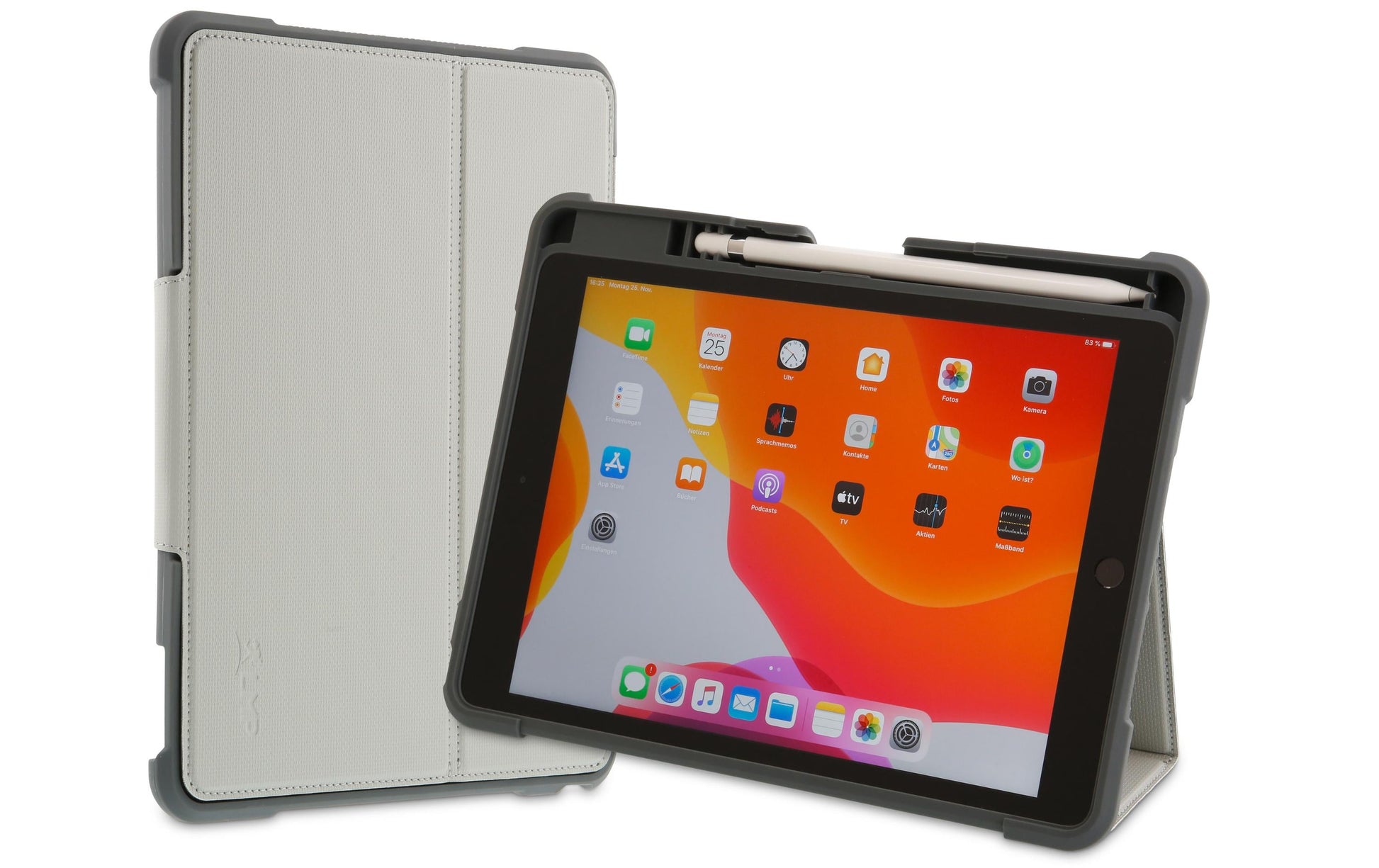 LMP ArmorCase Tablet-Hülle für iPad 10,2" (7.–8. Gen.) – Grau