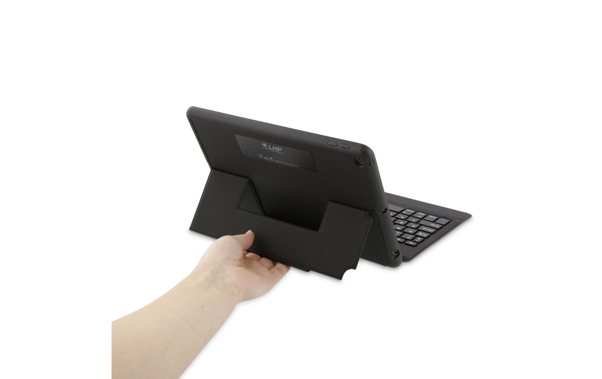 LMP ProtectCase Notebook-Schutzhülle – für Tablets bis 10,2", PU, Schwarz