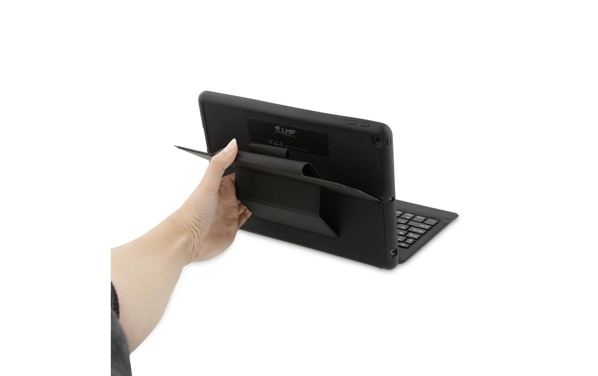 LMP ProtectCase Notebook-Schutzhülle – für Tablets bis 10,2", PU, Schwarz