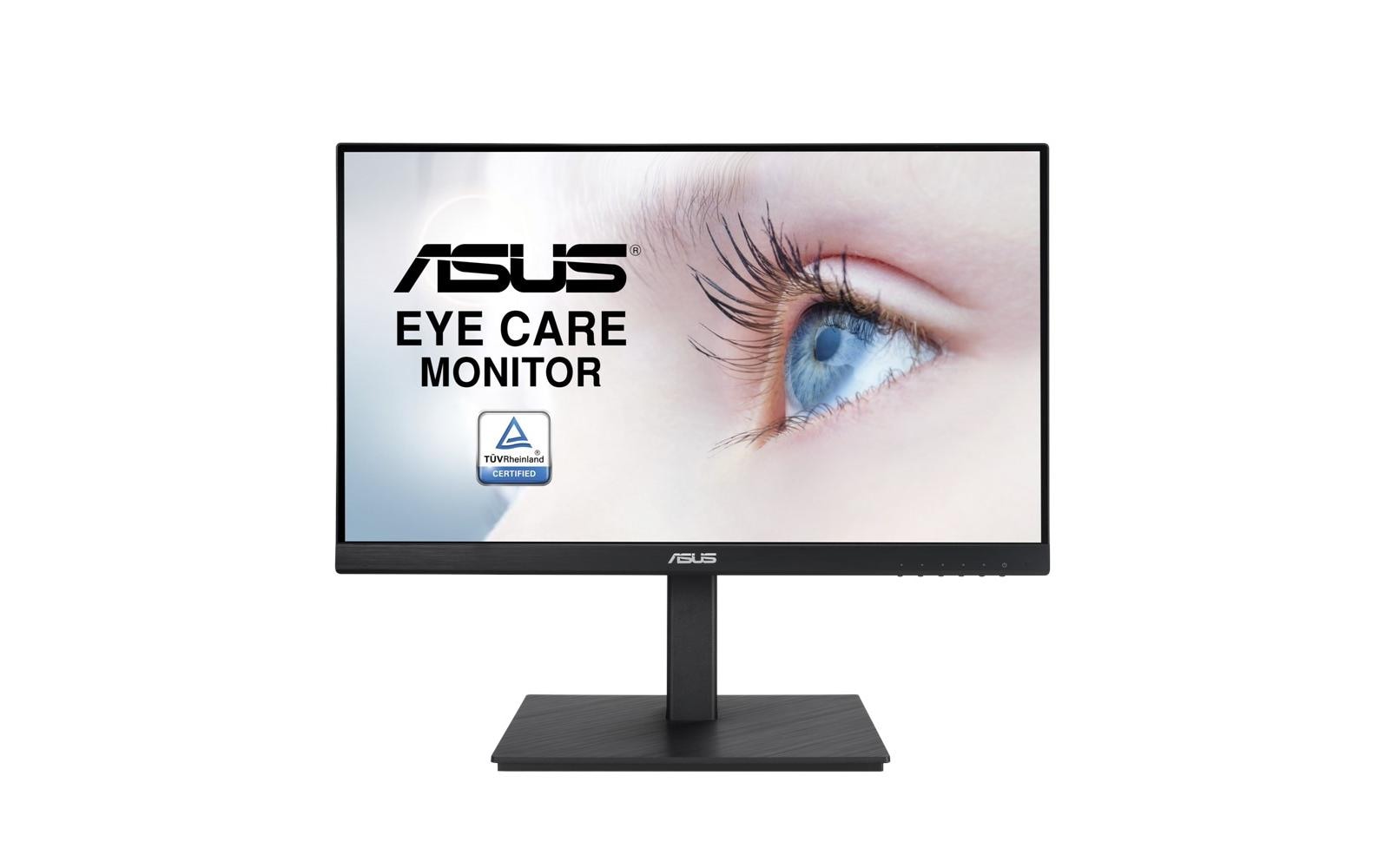 ASUS VA229QSB – Monitor, 21,5", 1920 × 1080 (Full HD), IPS, 75 Hz, 250 cd/m², VESA 100 × 100, Schwarz