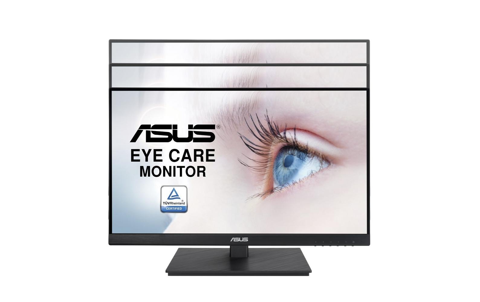 ASUS VA229QSB – Monitor, 21,5", 1920 × 1080 (Full HD), IPS, 75 Hz, 250 cd/m², VESA 100 × 100, Schwarz