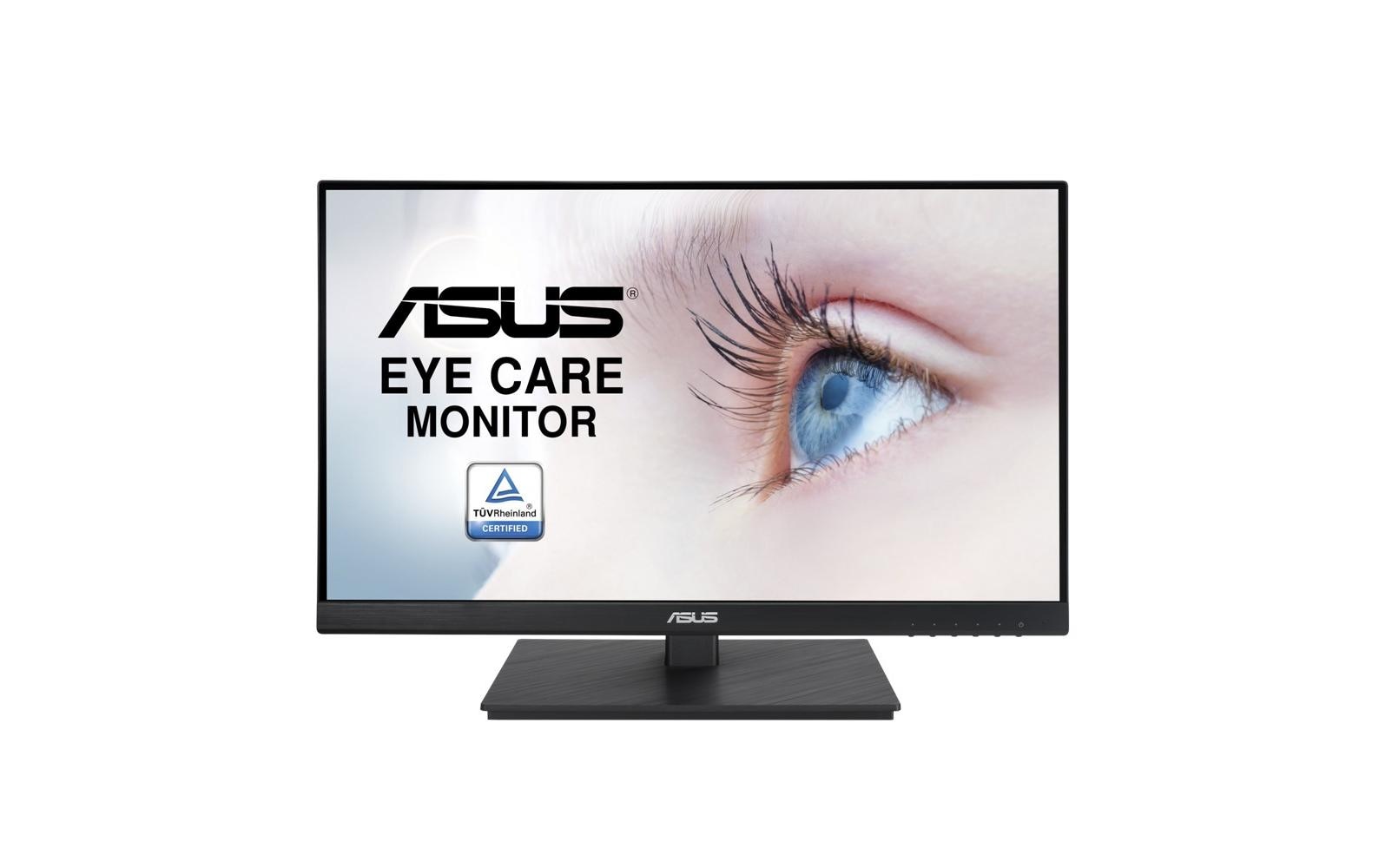 ASUS VA229QSB – Monitor, 21,5", 1920 × 1080 (Full HD), IPS, 75 Hz, 250 cd/m², VESA 100 × 100, Schwarz