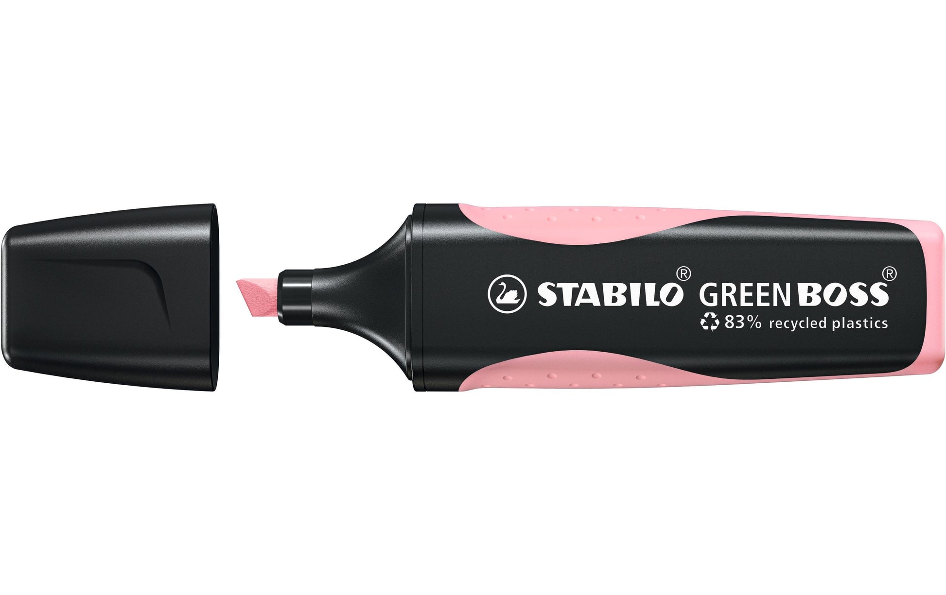 STABILO BOSS Textmarker Pastellpink – Keilspitze, 2–5 mm, nachfüllbar