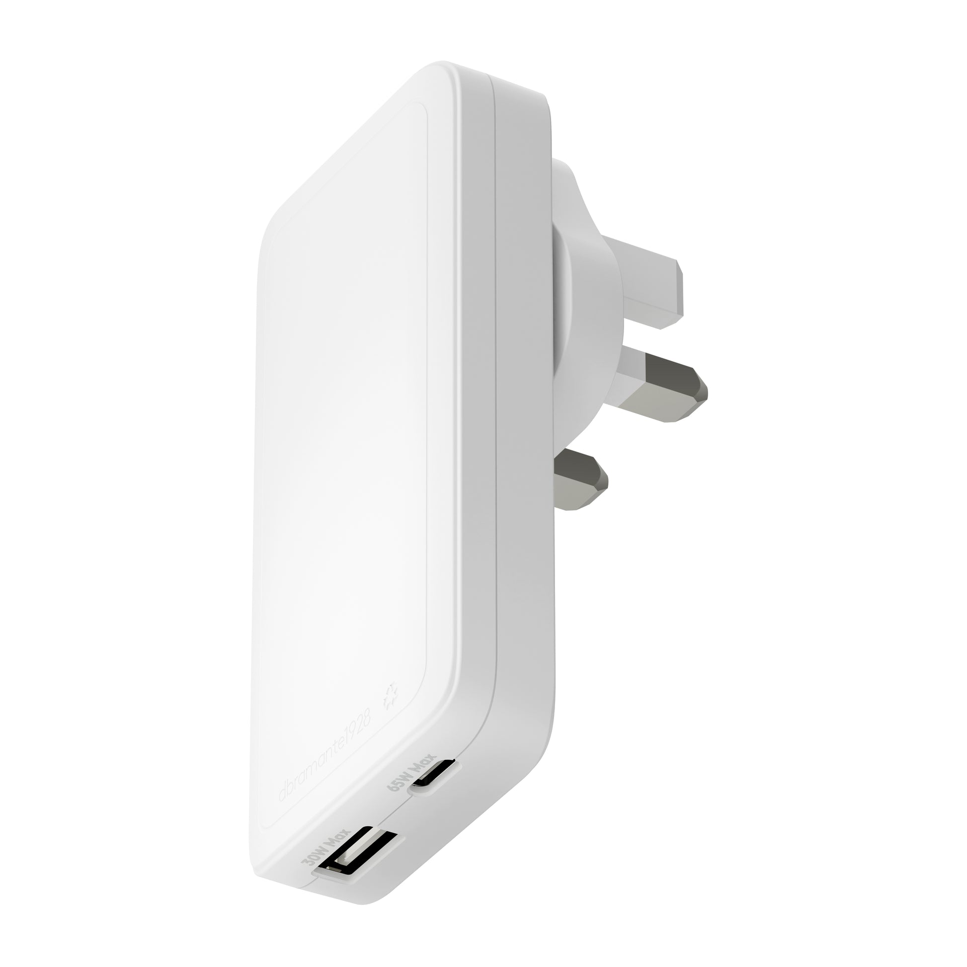 dbramante1928 CHSLUKWH7219 USB-Ladegerät 65 W – USB-C×1, USB-A×1 – Weiss