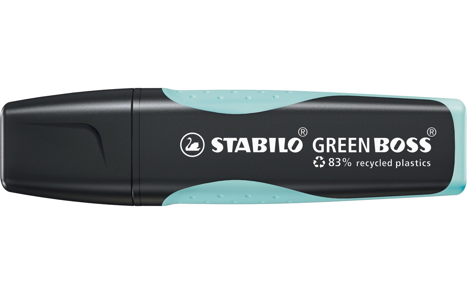 STABILO BOSS Textmarker Pastelltürkis – Keilspitze, 2–5 mm, nachfüllbar