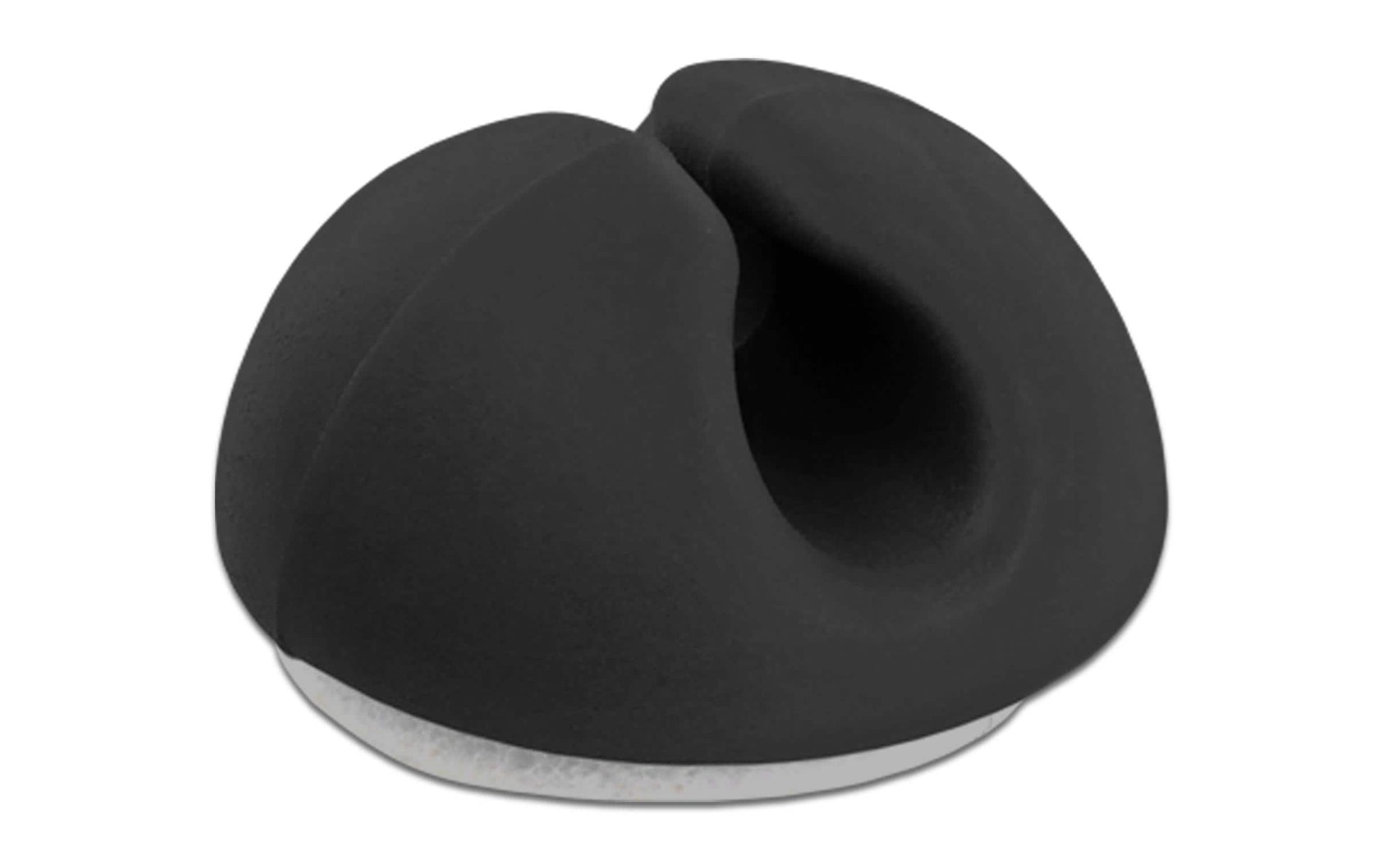 DeLOCK Kabelhalter, selbstklebend, schwarz, 10 Stück