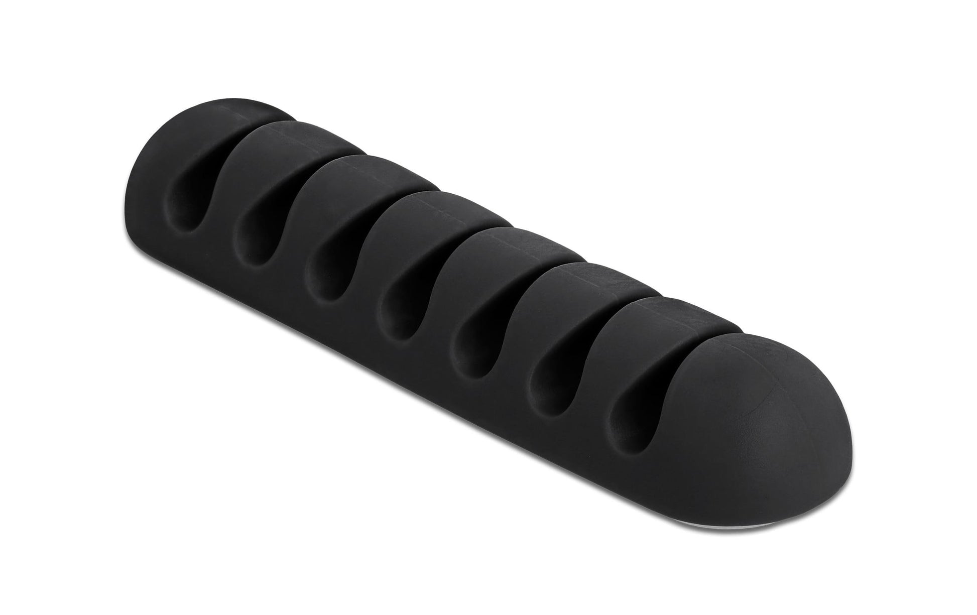 DeLOCK Kabelhalter, schwarz, 6 Stück