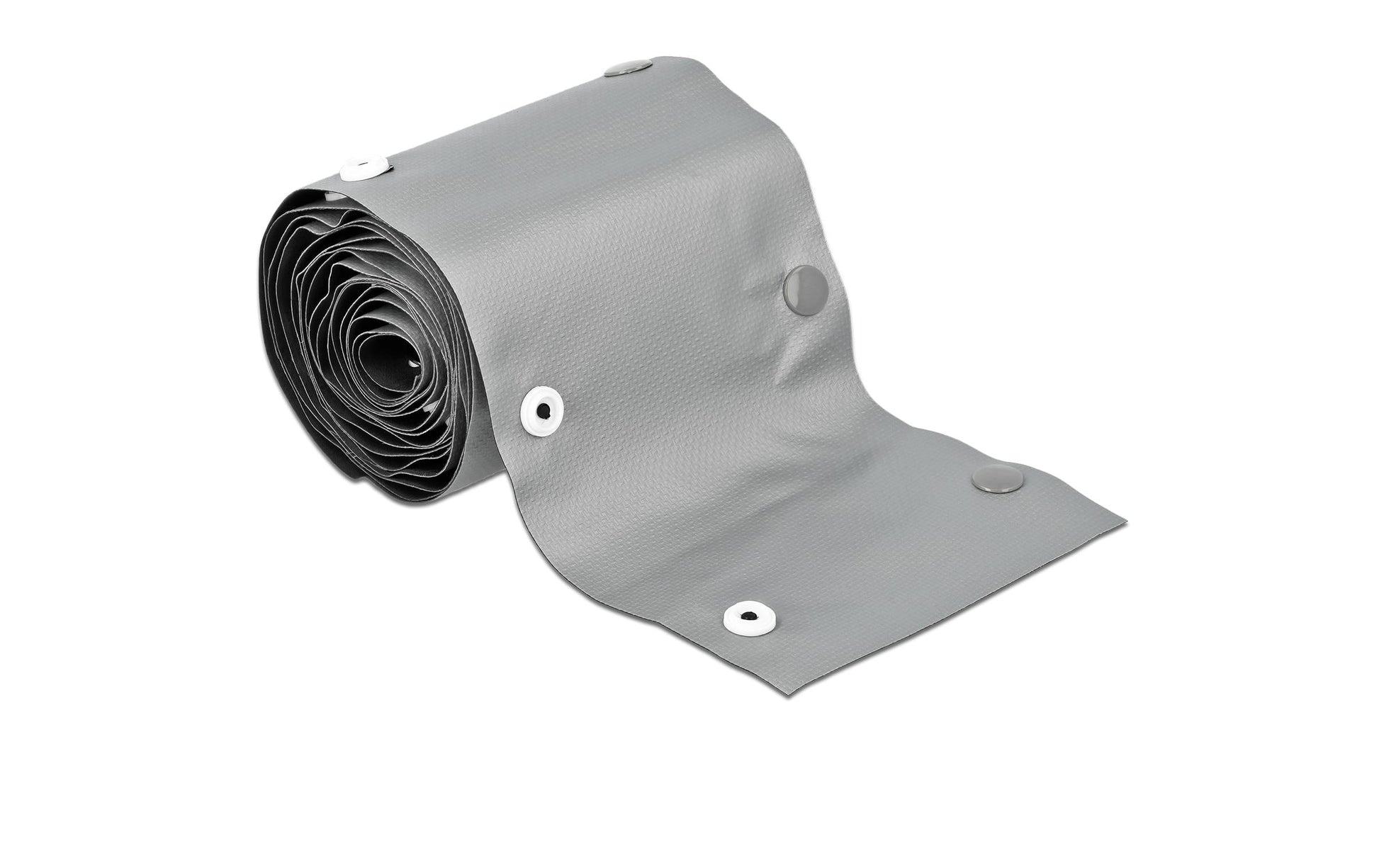 DeLOCK Kabelschlauch – Ø 19 mm – 2 m – PVC – Grau