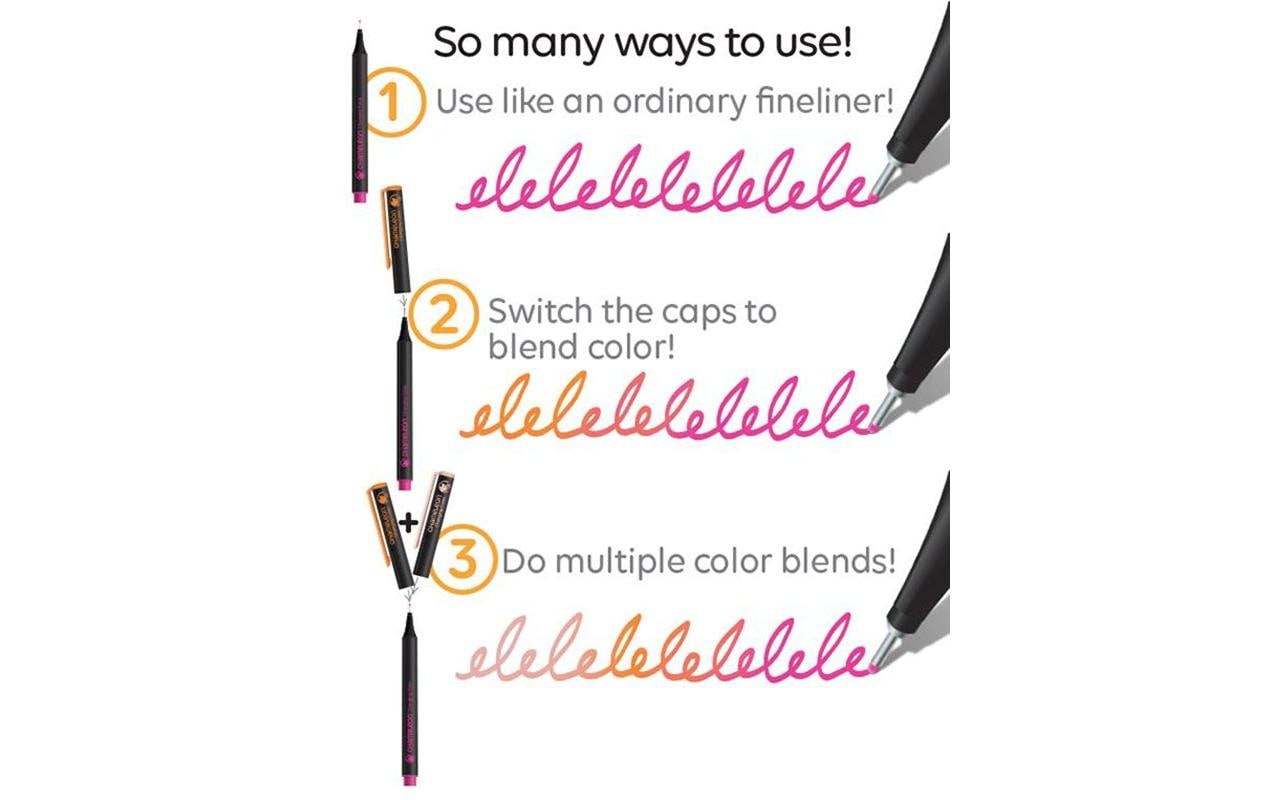 Chameleon Fineliner – 48er-Set 0,3 mm – sortiert