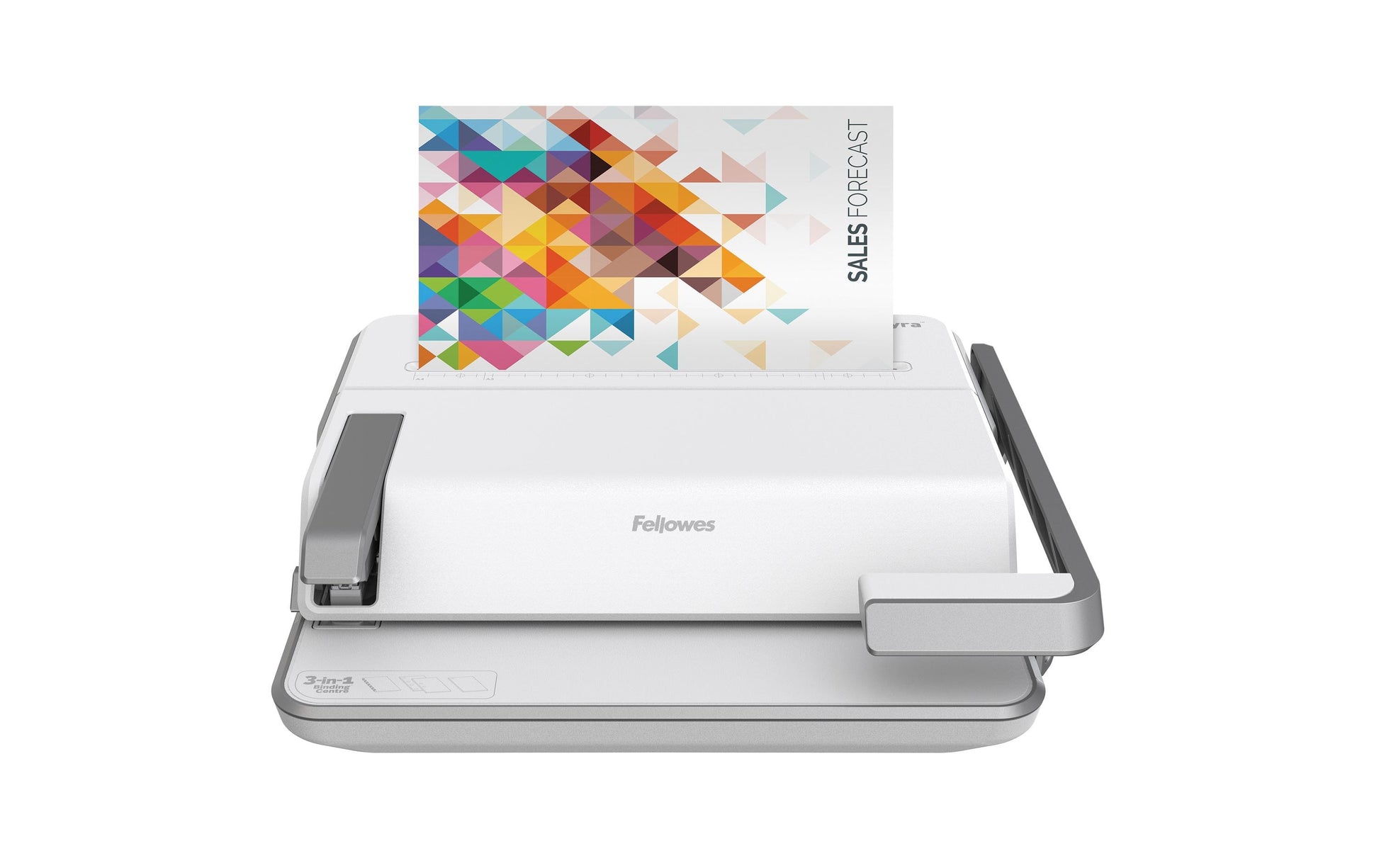 Fellowes Lyra Bindegerät – für A3 hoch, A4, 20 Blatt, Binden, Heften und Lochen