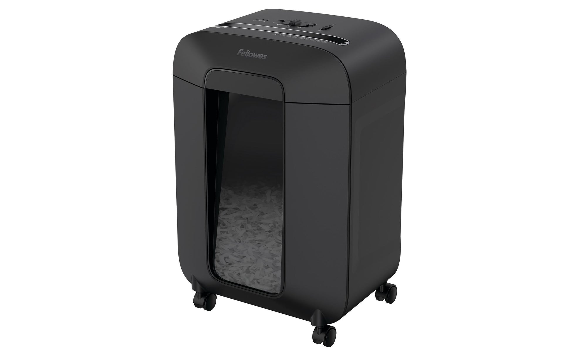 Fellowes LX85 – Aktenvernichter, DIN P-4, Partikelschnitt 4 × 40 mm, 12 Blatt, 19 l, mit Autofeed