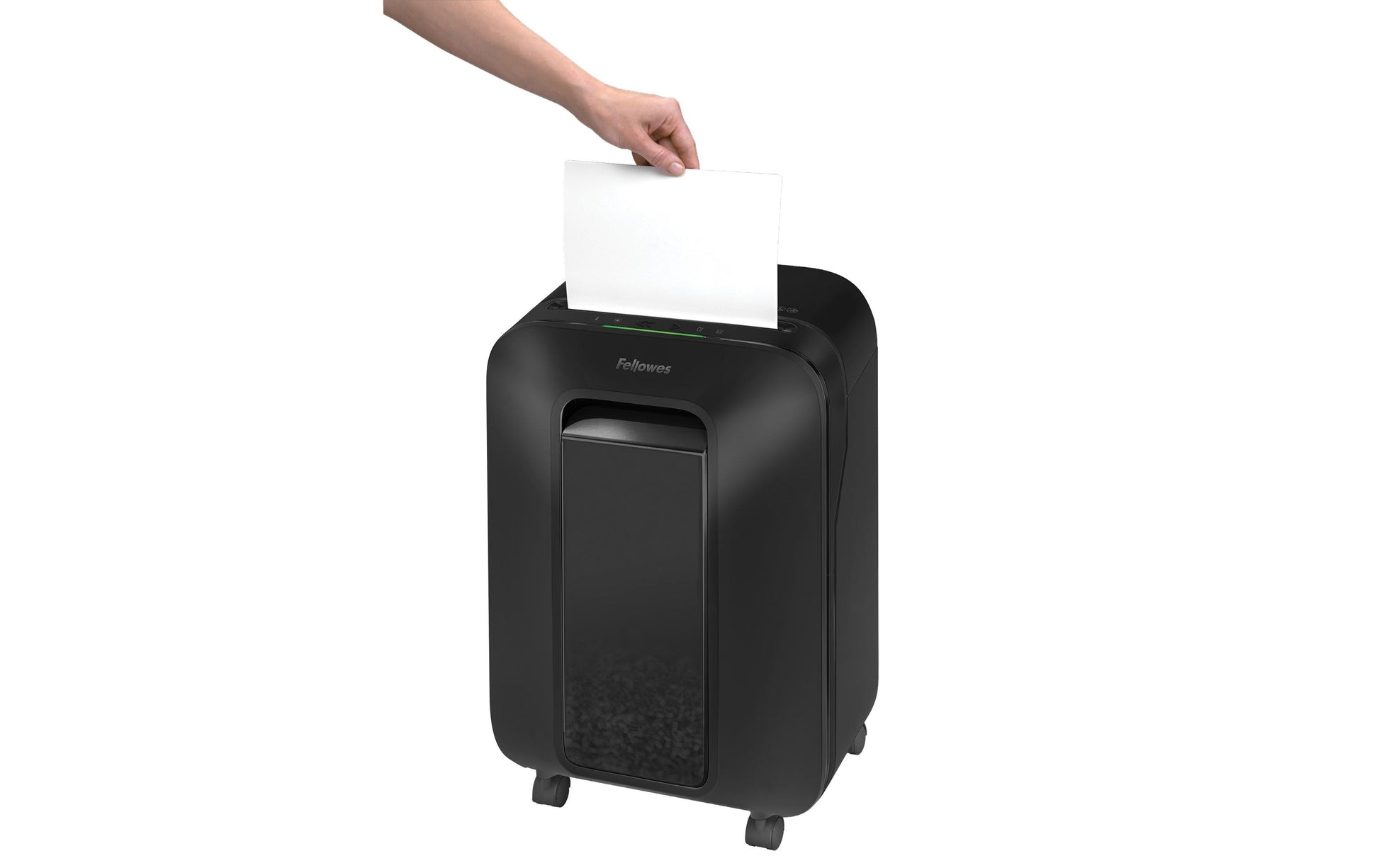 Fellowes Powershred LX200 – Aktenvernichter, DIN P-4, Partikelschnitt 4 × 12 mm, 12 Blatt, 22 l, A4