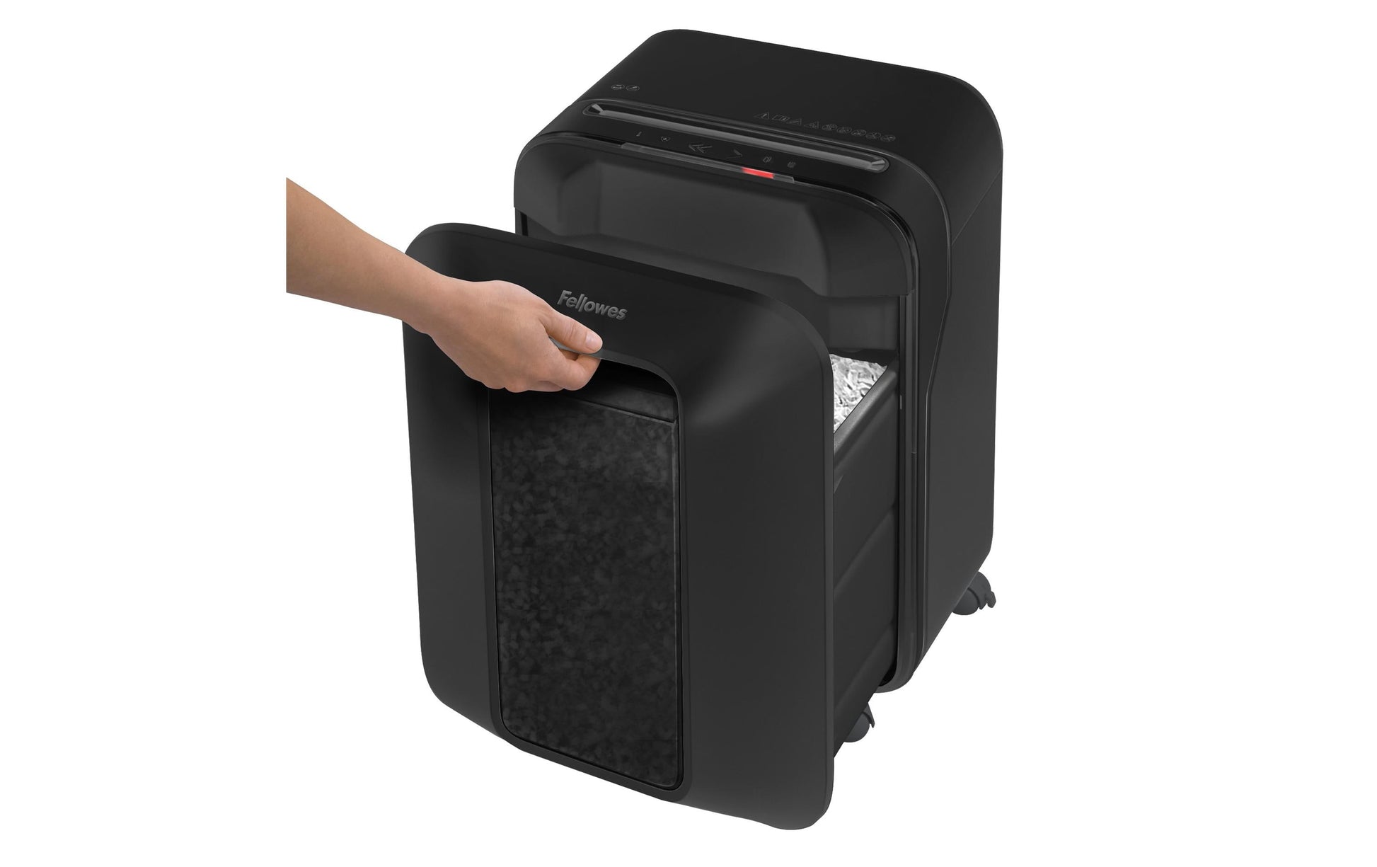 Fellowes Powershred LX200 – Aktenvernichter, DIN P-4, Partikelschnitt 4 × 12 mm, 12 Blatt, 22 l, A4