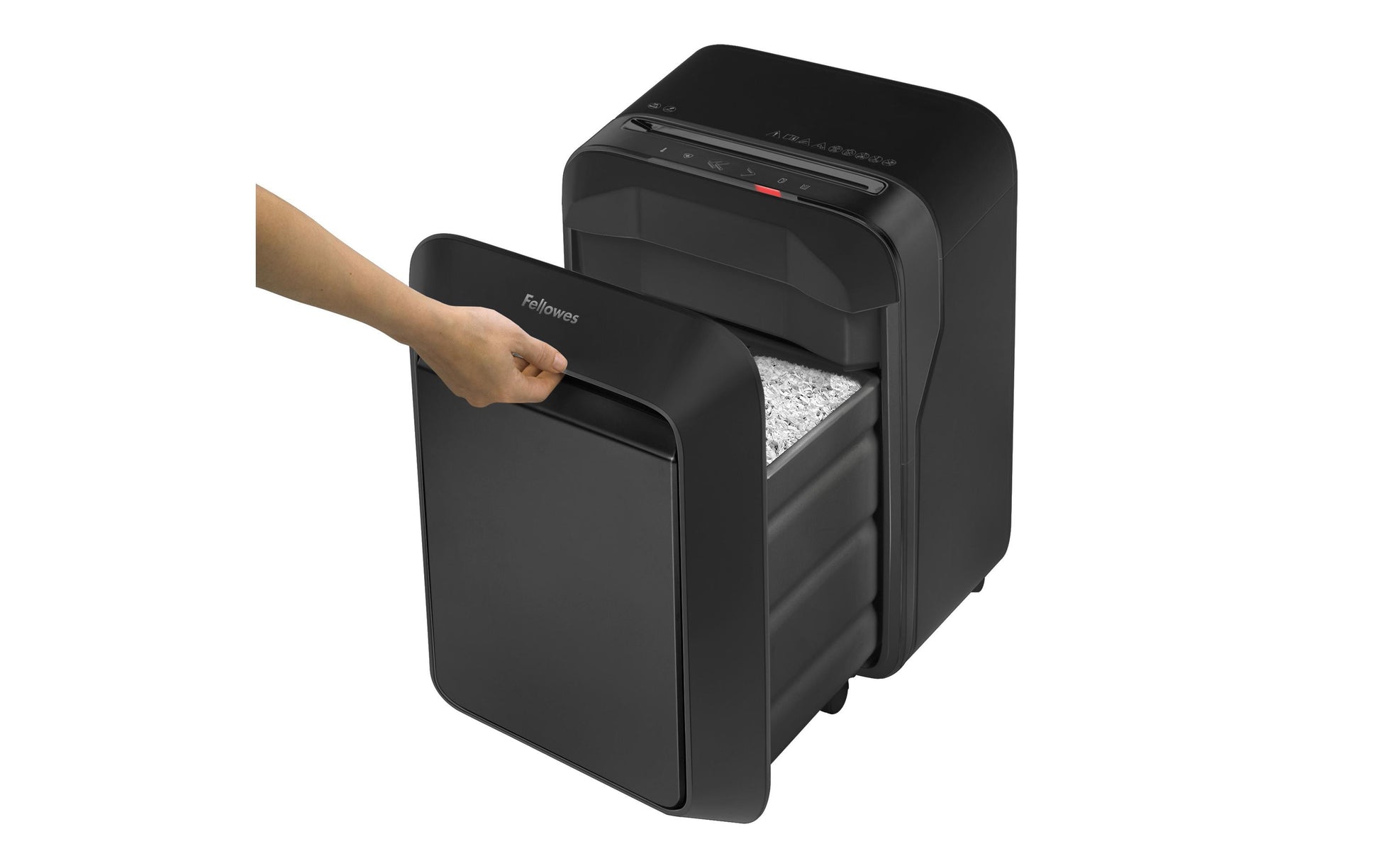 Fellowes LX210 – Aktenvernichter, DIN P-4, Mikroschnitt 4 × 12 mm, 16 Blatt, 23 l