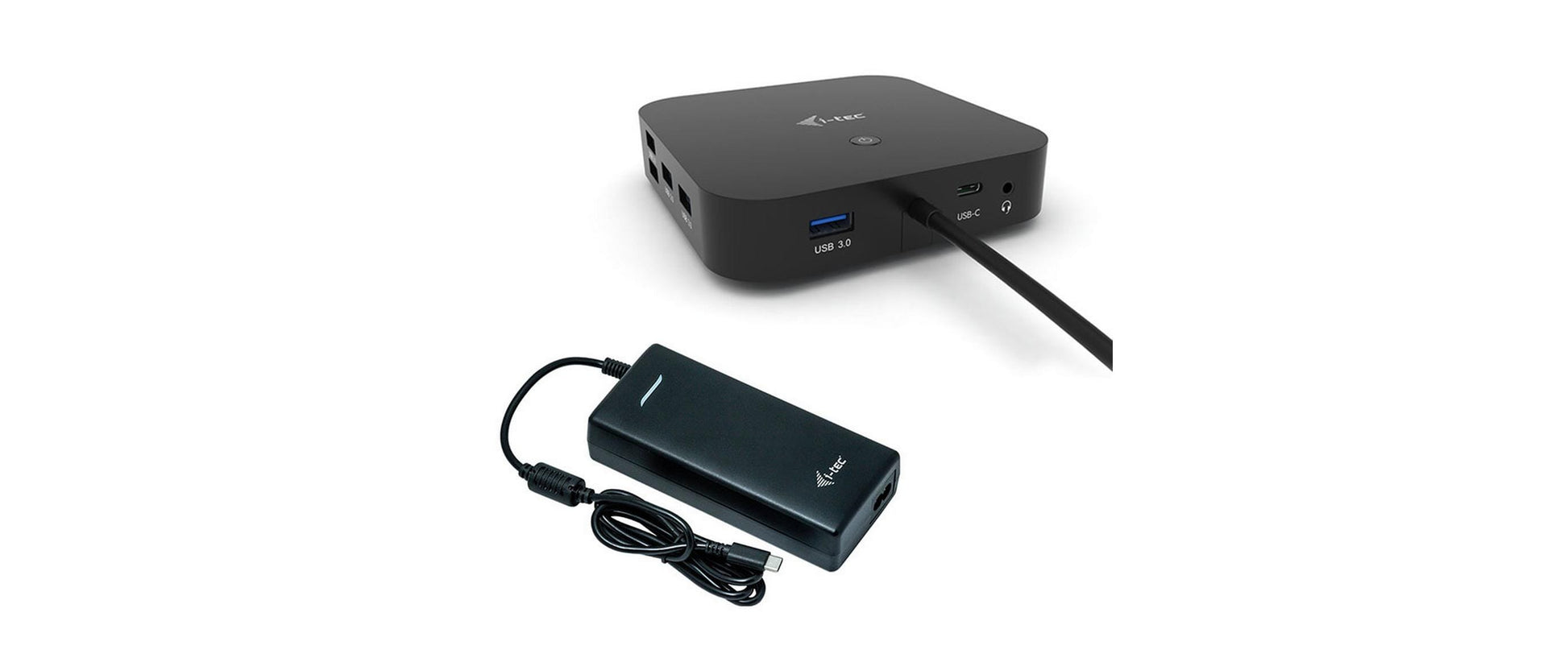 i-tec Dockingstation – USB-C, 2× DP, 5× USB-A, 2× USB-C, 100 W PD, GbE, 3,5 mm Audio, für Windows/Mac/Linux