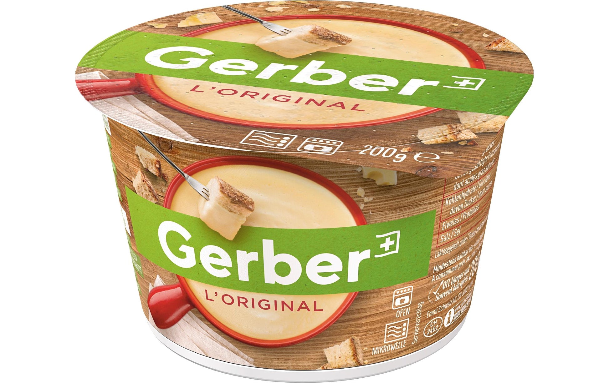Gerber Fondue L'Original laktosefrei – 200 g
