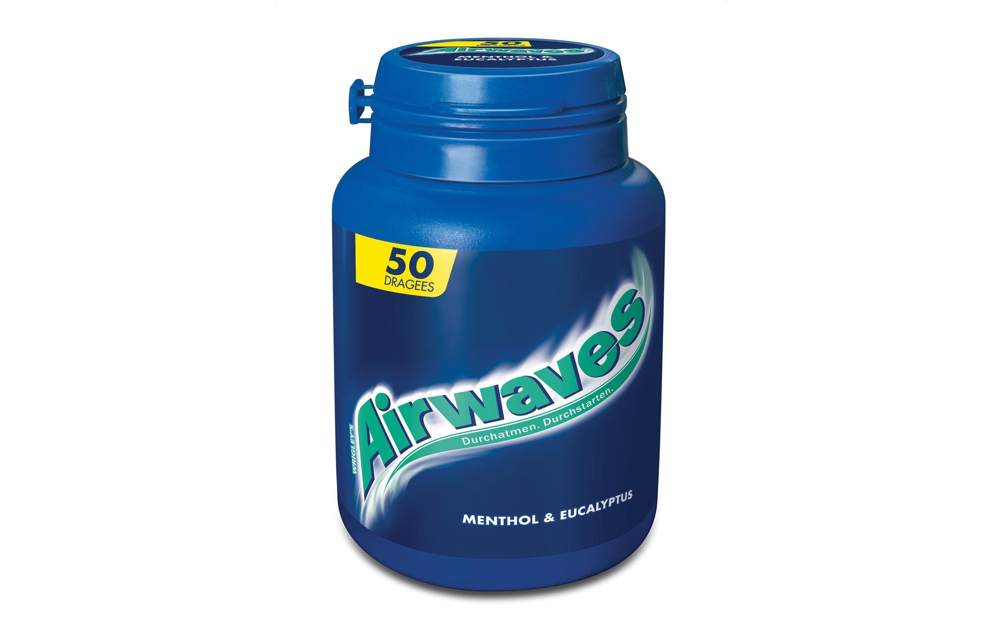 Airwaves Kaugummi – Menthol & Eukalyptus, zuckerfrei – 70 g