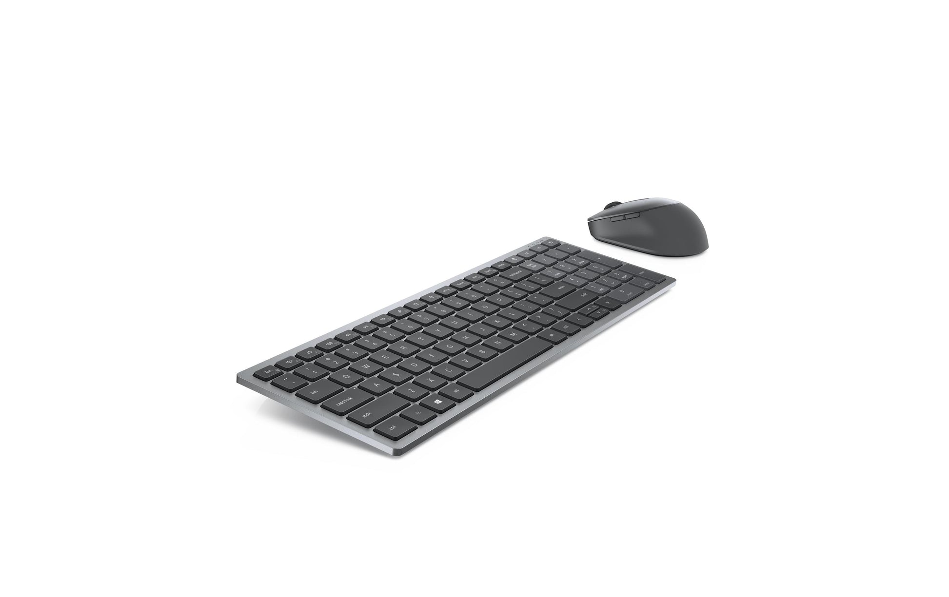 Dell KM7120W – Tastatur- und Maus-Set – Bluetooth & 2,4 GHz (USB-A Empfänger) – QWERTZ (CH) – Grau