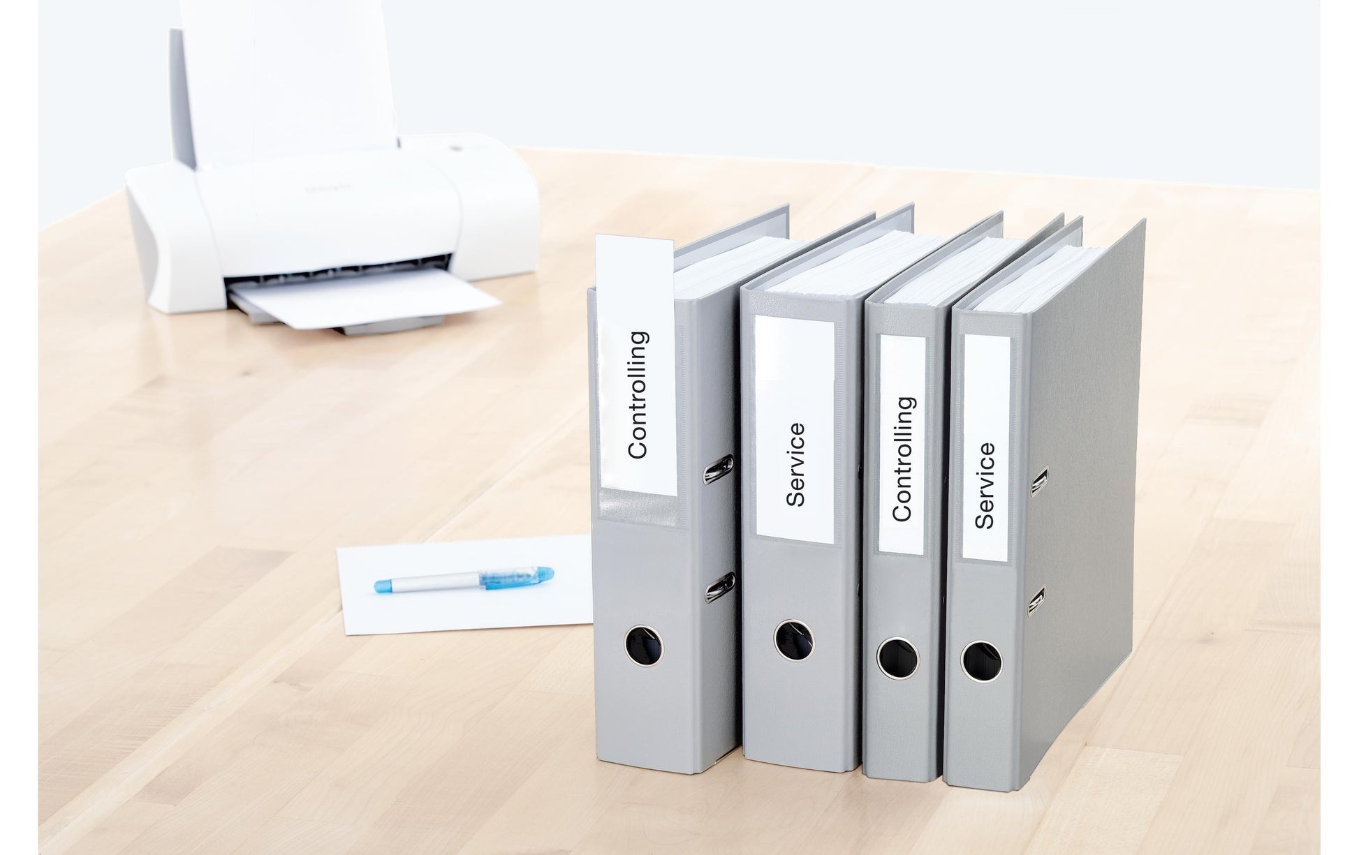HERMA Schuletiketten – 50×146 mm, 125 Stk, 25 Bogen, Papier, nicht klebend