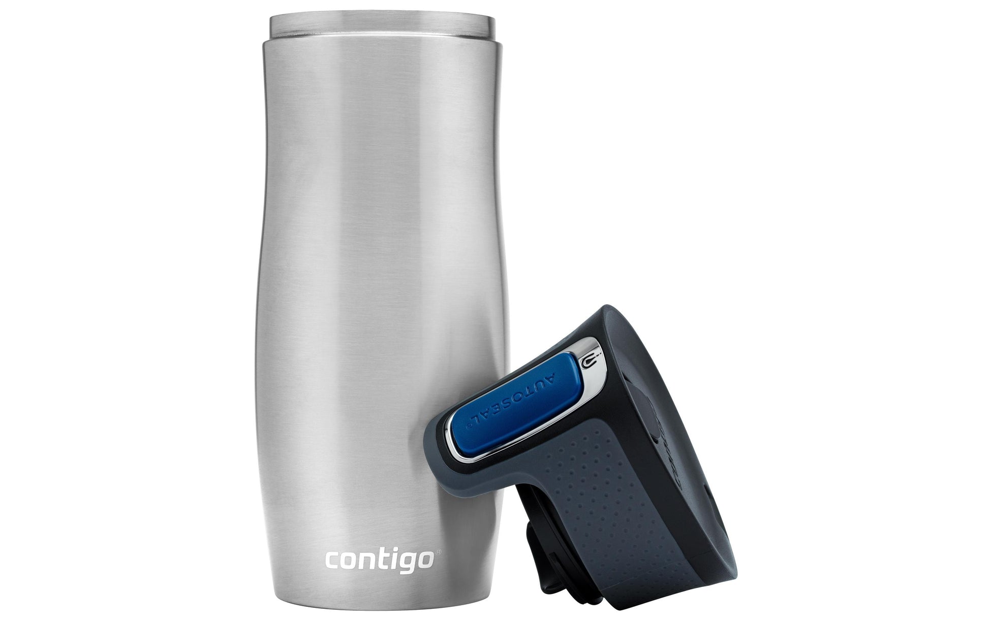 CONTIGO Thermobecher West Loop – 470 ml, Edelstahl, vakuumisoliert, auslaufsicher