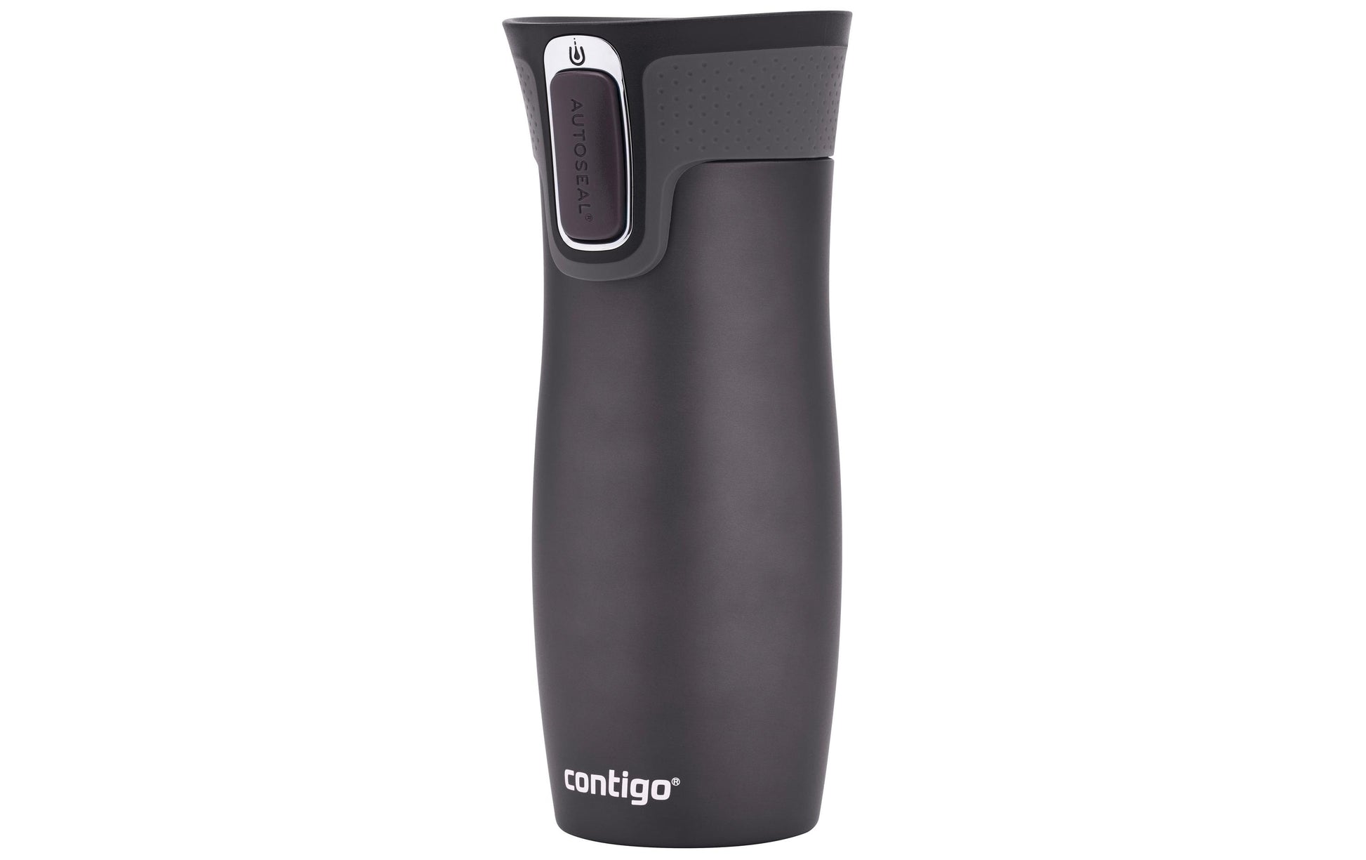 CONTIGO West Loop Thermobecher 470 ml – doppelwandig 5 h heiss/12 h kalt, Klappdeckel, Edelstahl