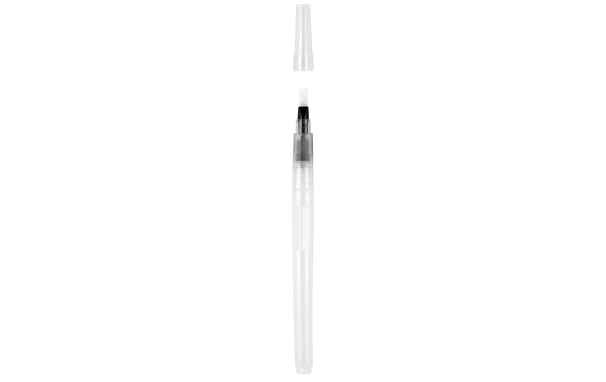 Marabu Wassertankpinsel – weiss, Länge 110 mm, 3er-Pack, befüllbar, mit Verschlusskappe