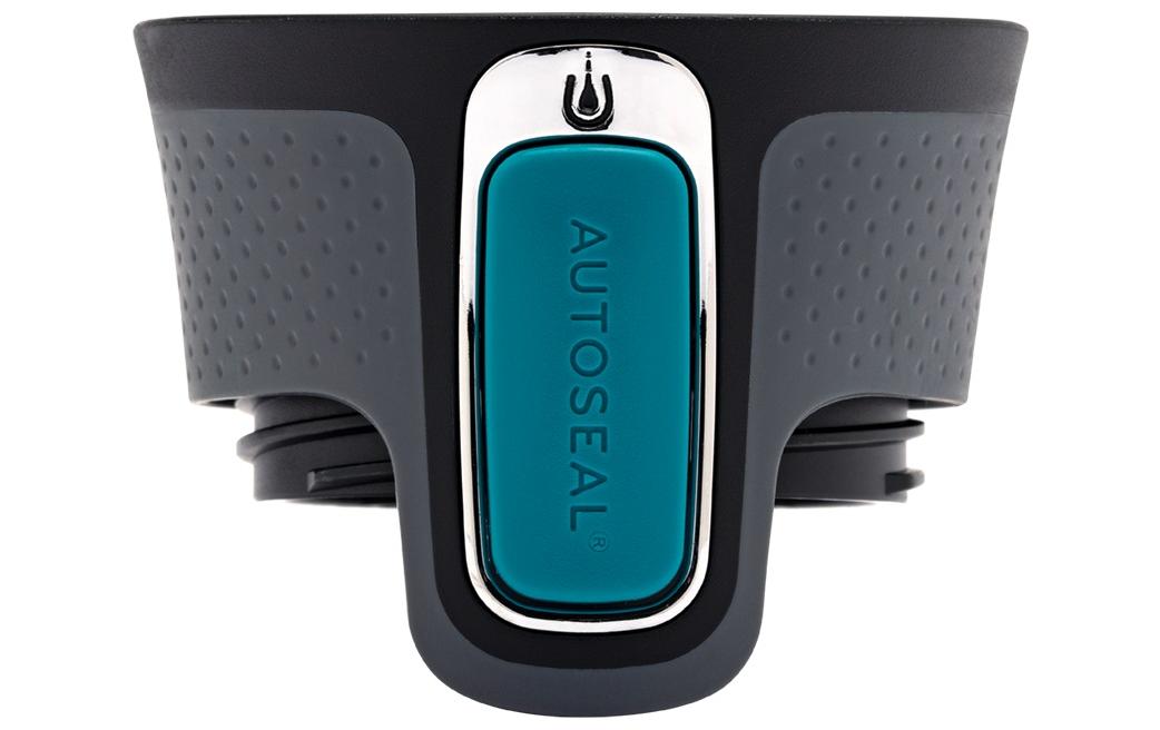 Contigo West Loop Thermobecher 470 ml – doppelwandig 5 h heiss/12 h kalt, Edelstahl, Autoseal, Türkis