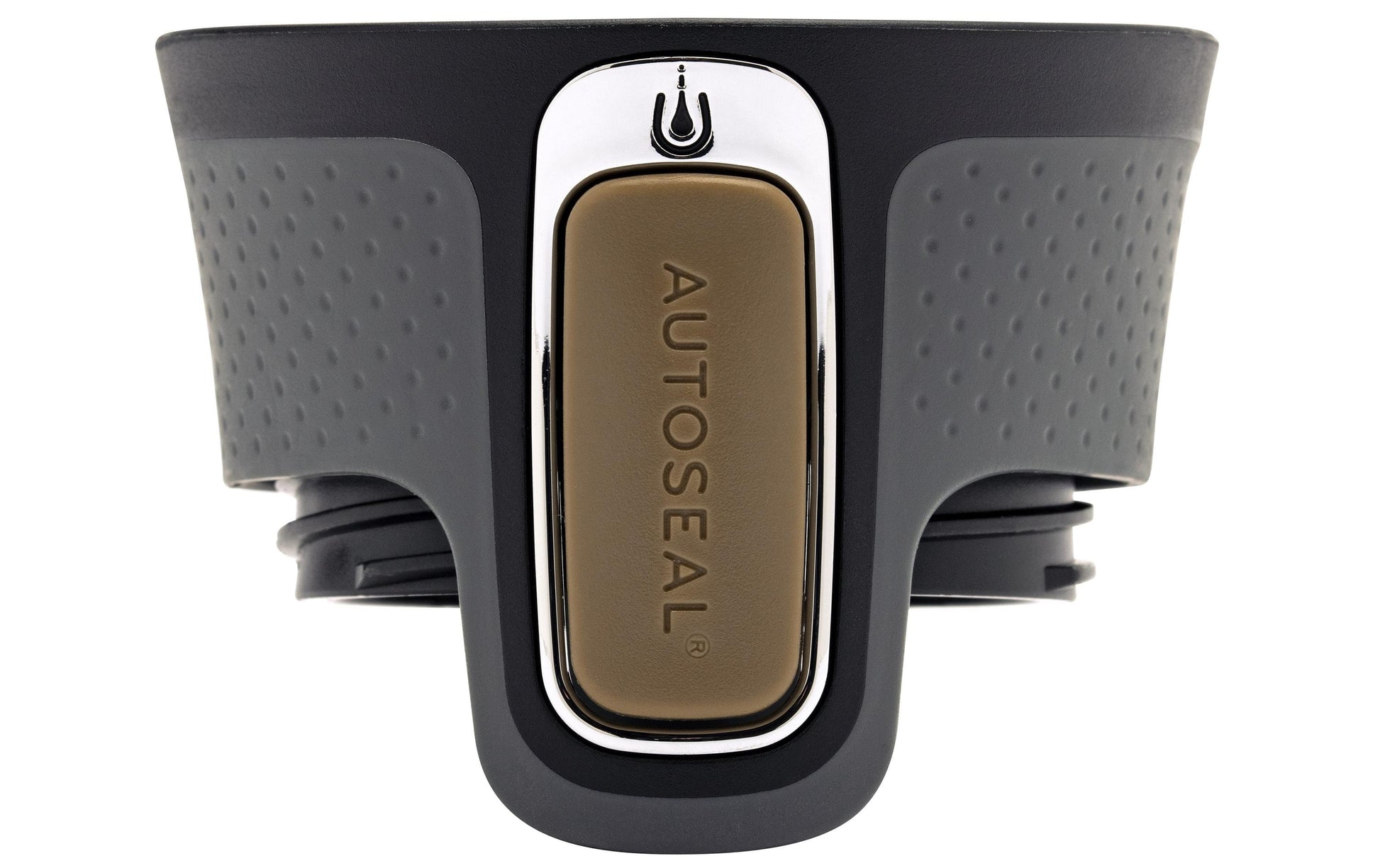 CONTIGO West Loop Thermobecher 470 ml – doppelwandig 5 h heiss/12 h kalt, Edelstahl, Klappdeckel, Bronze