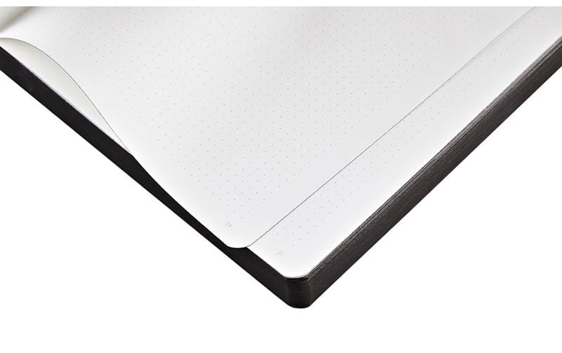 nuuna Notizbuch Voyager L, A5, 256 Seiten – schwarz