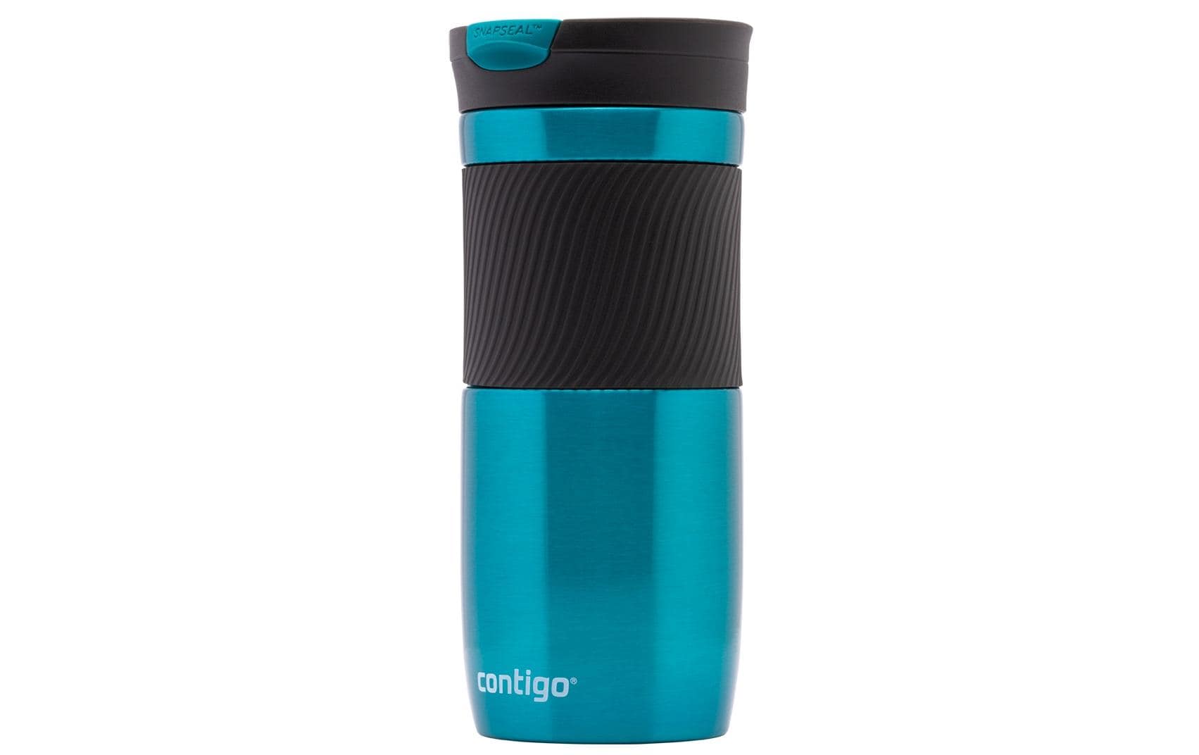 CONTIGO Byron Thermobecher 470 ml – doppelwandig 6 h heiss/12 h kalt, Klappdeckel, Edelstahl