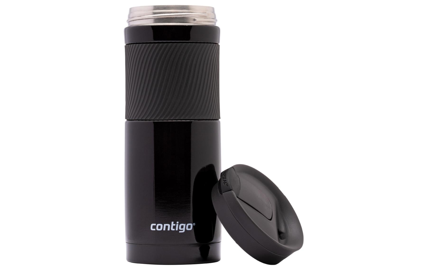 CONTIGO Thermobecher Byron – 590 ml, Ø 8,3 cm, H 20,5 cm, Edelstahl, vakuumisoliert, auslaufsicher