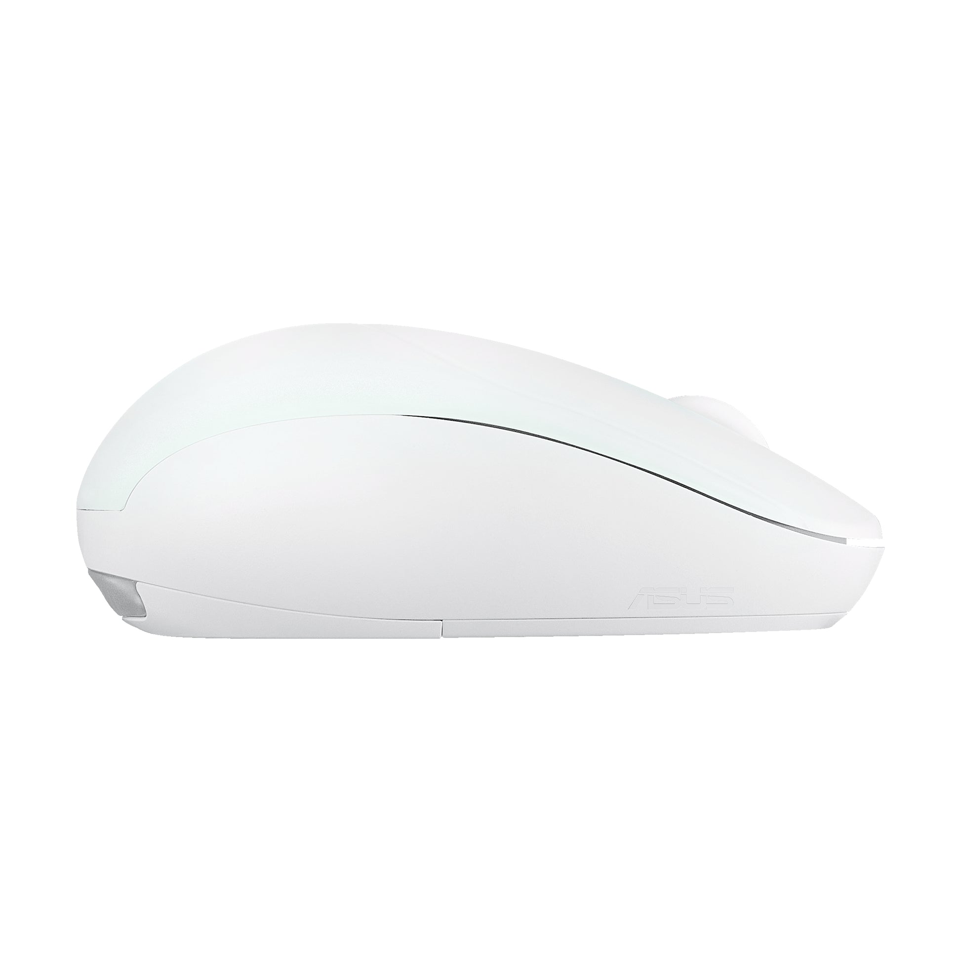 ASUS Fragrance MD101 – Maus – Kabellos (Bluetooth/2,4 GHz), 2400 DPI, beidhändig, Weiss