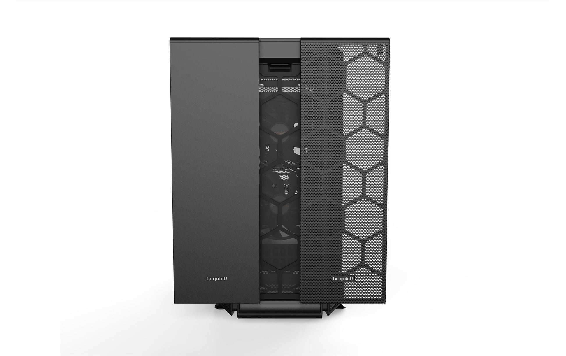 be quiet! be quiet Silent Base 802 – Midi Tower – Schwarz, für ATX, EATX, micro ATX und andere, 2×140 mm, 553×281×539 mm
