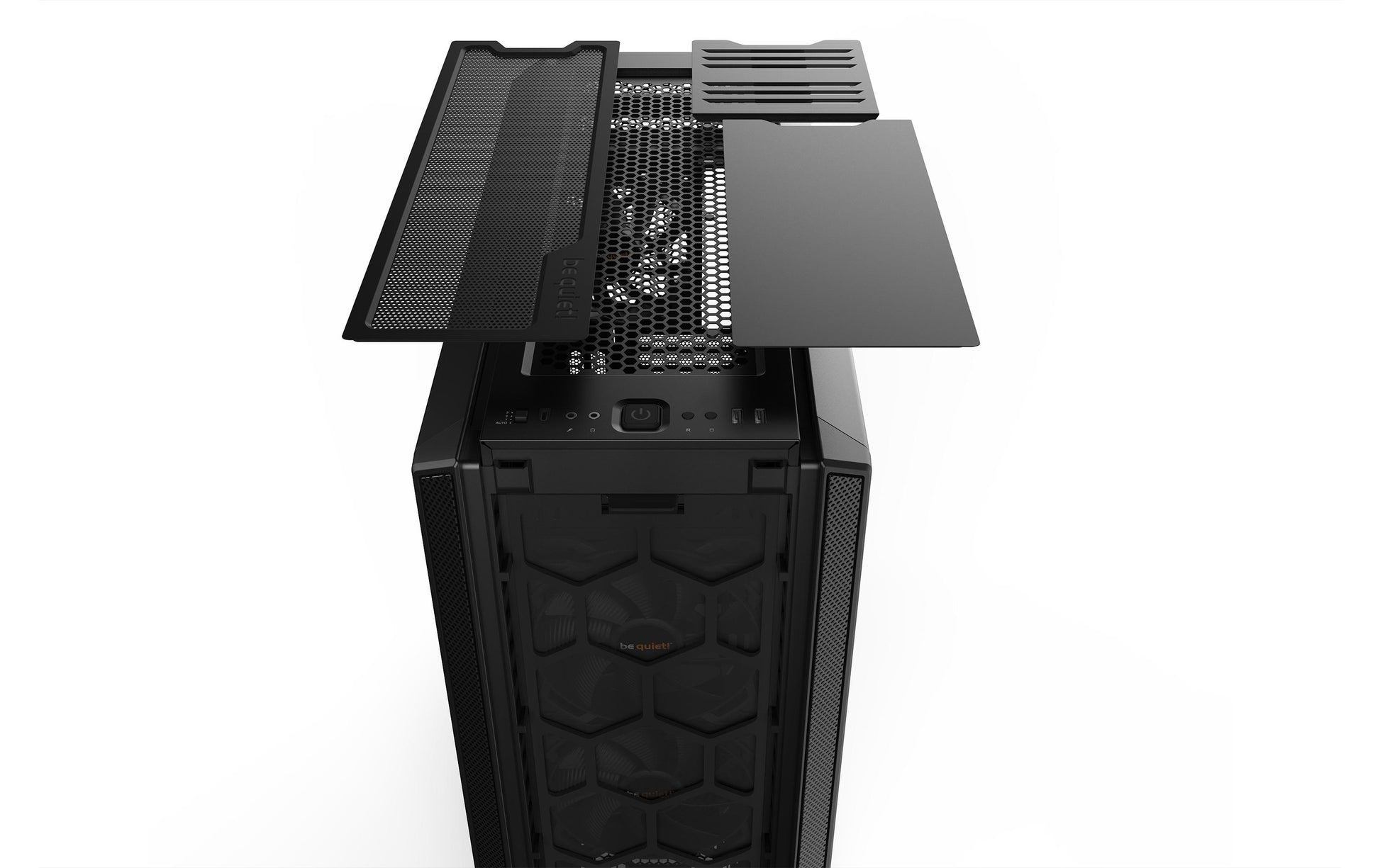 be quiet! be quiet Silent Base 802 – Midi Tower – Schwarz, für ATX, EATX, micro ATX und andere, 2×140 mm, 553×281×539 mm