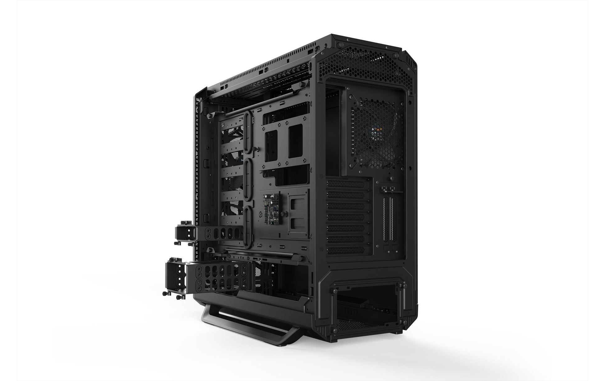 be quiet! be quiet Silent Base 802 – Midi Tower – Schwarz, für ATX, EATX, micro ATX und andere, 2×140 mm, 553×281×539 mm