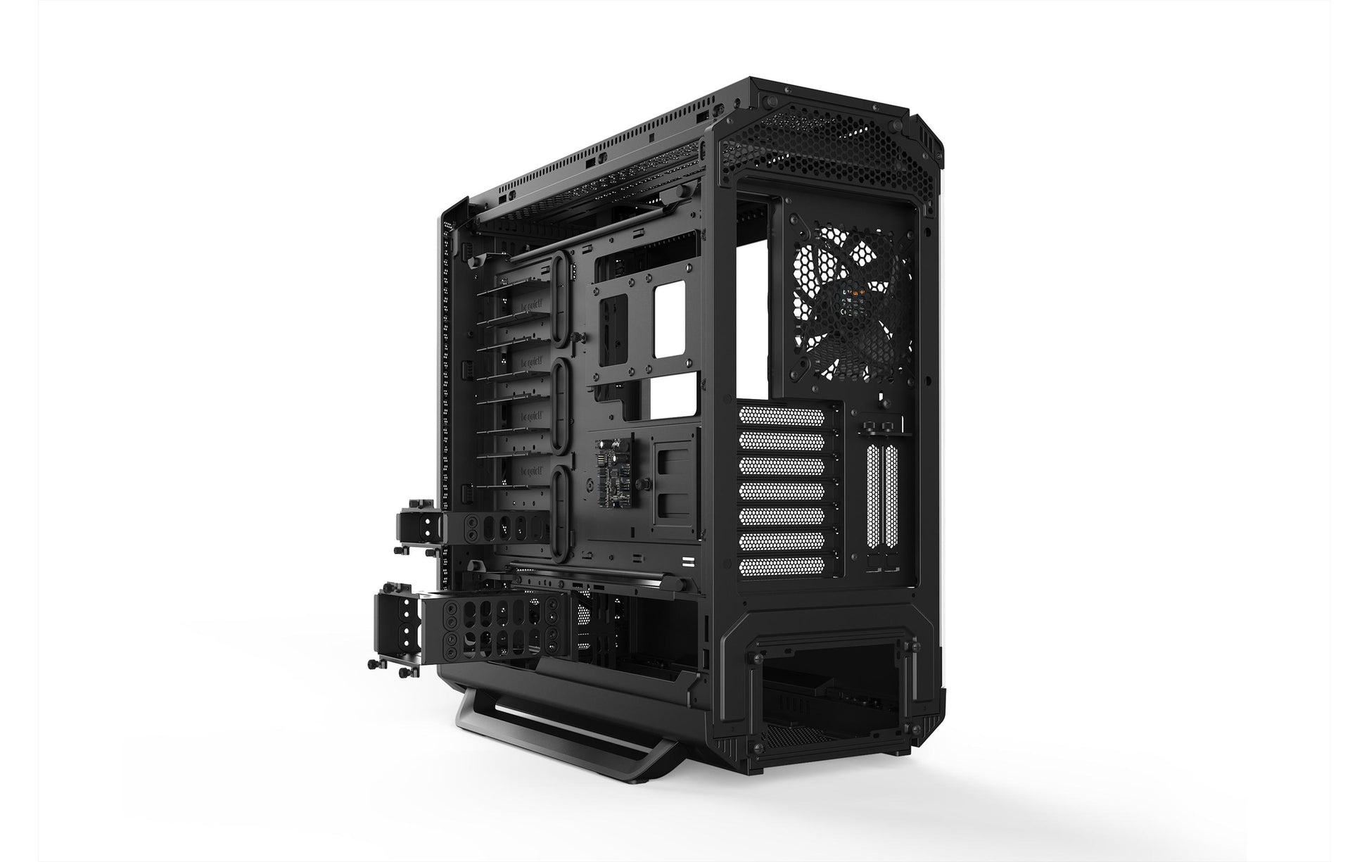 be quiet! be quiet Midi Tower – Silent Base 802 – Schwarz, Seitenfenster, für ATX, EATX, micro ATX und andere, 553×281×539 mm